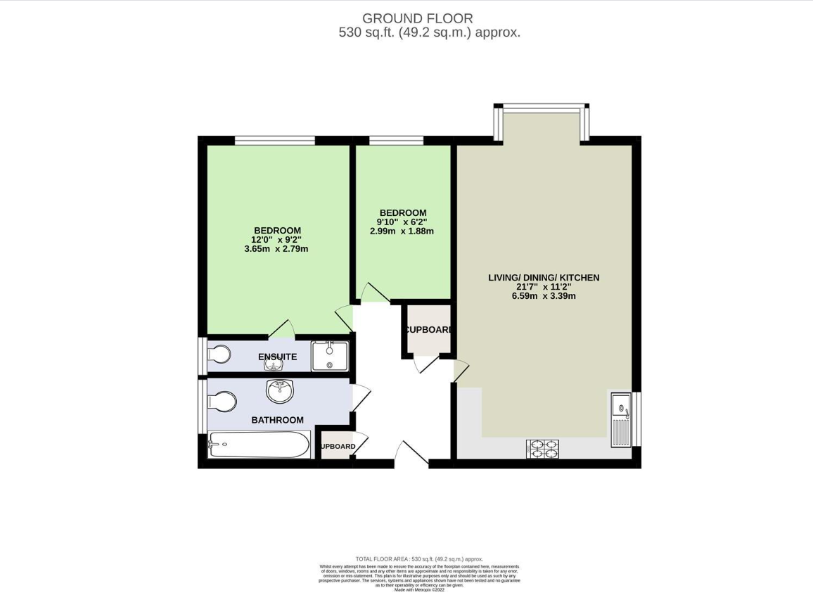 Flat 3, Fair Oak,, Fircroft Close, Reading floorplan