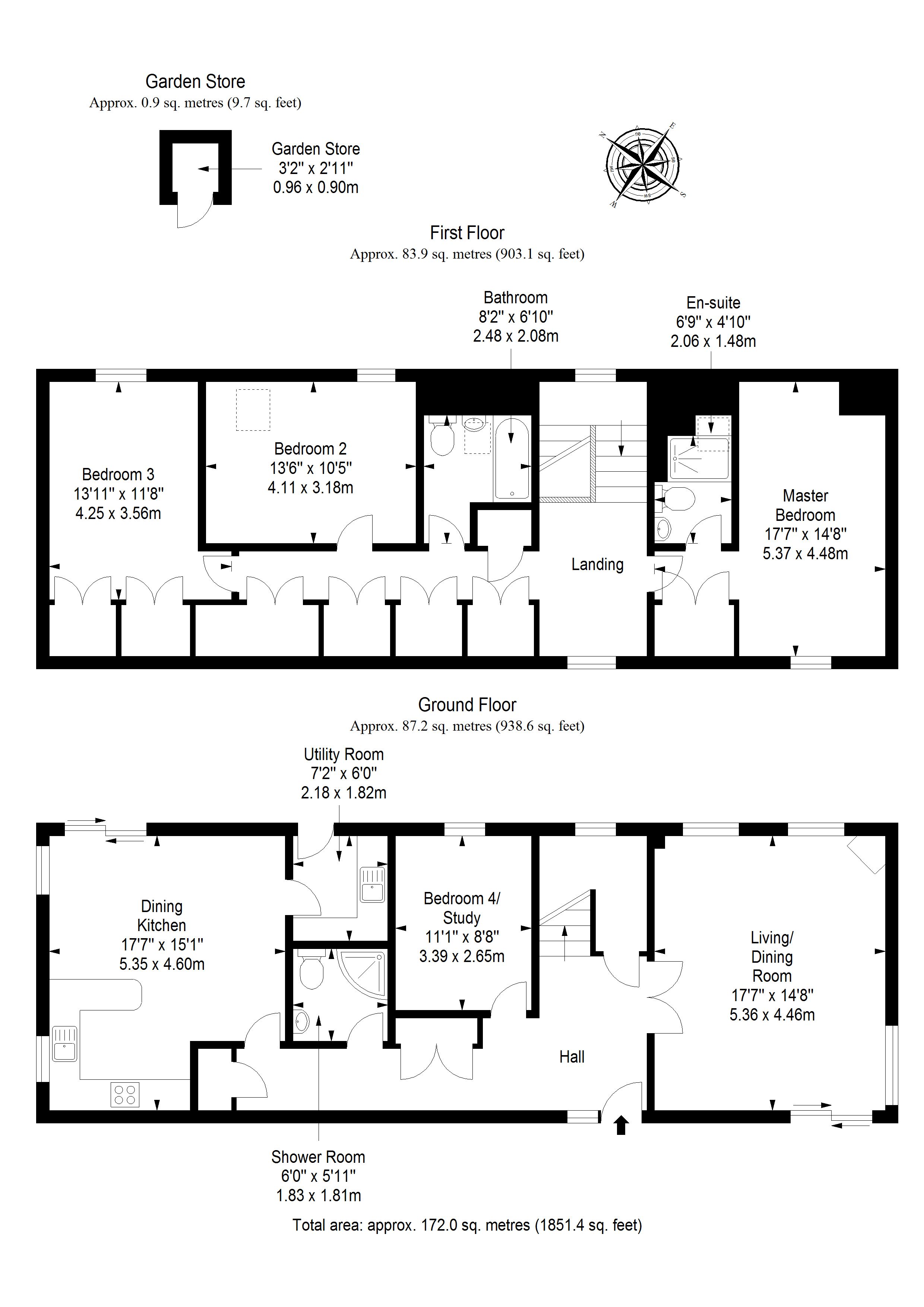 4 Bedrooms End terrace house for sale in 9 Bolton Steading, Haddington EH41