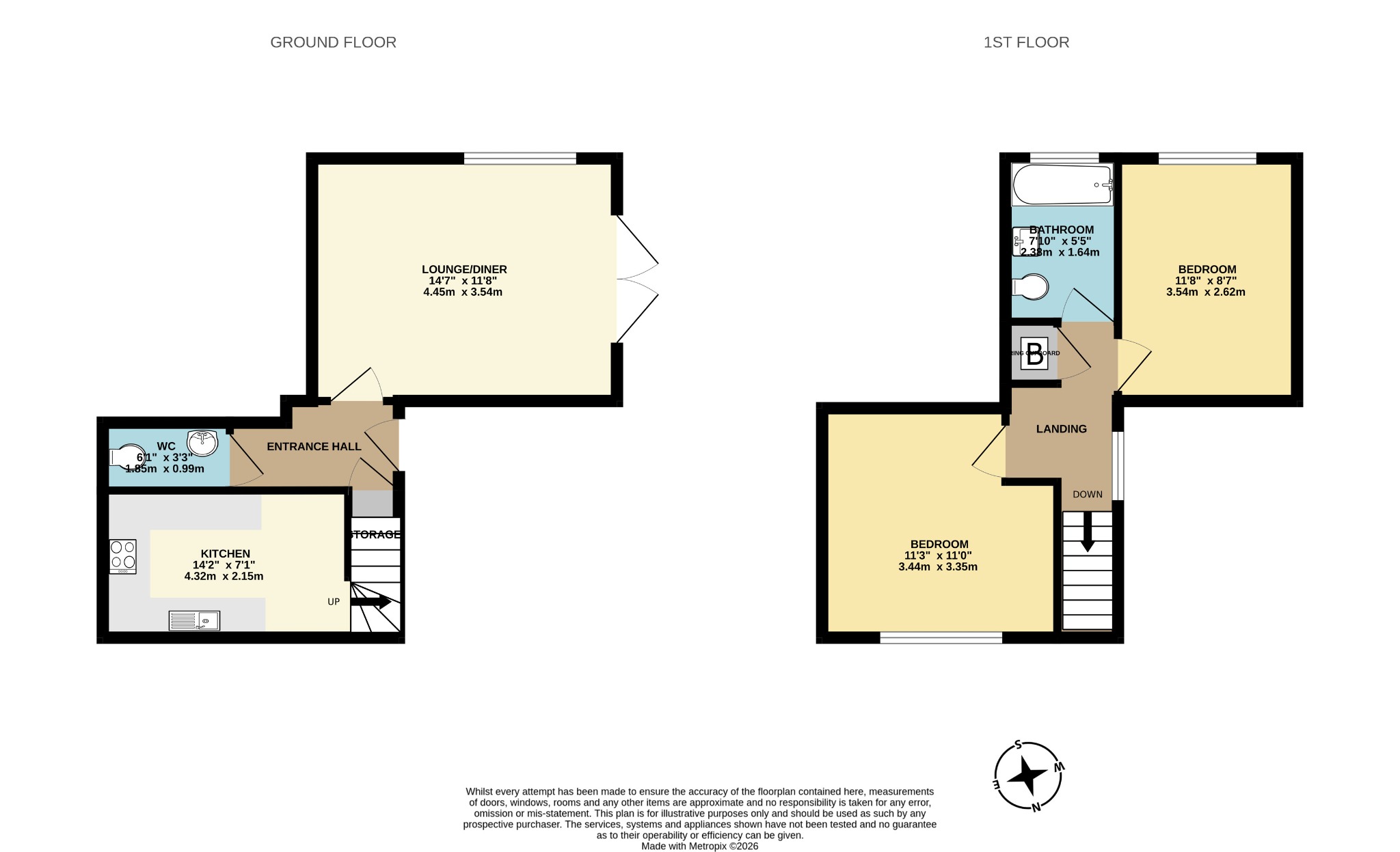 135A Ripon Road, Bournemouth, Dorset floorplan