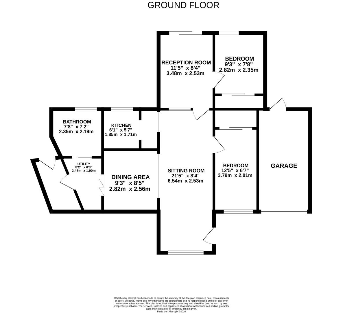 31, Links Crescent, Romney Marsh floorplan