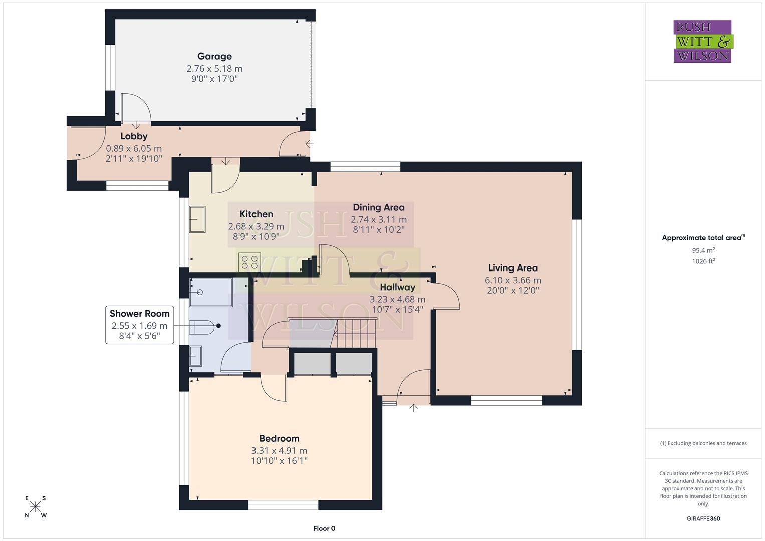 12, Glengorse, Battle floorplan