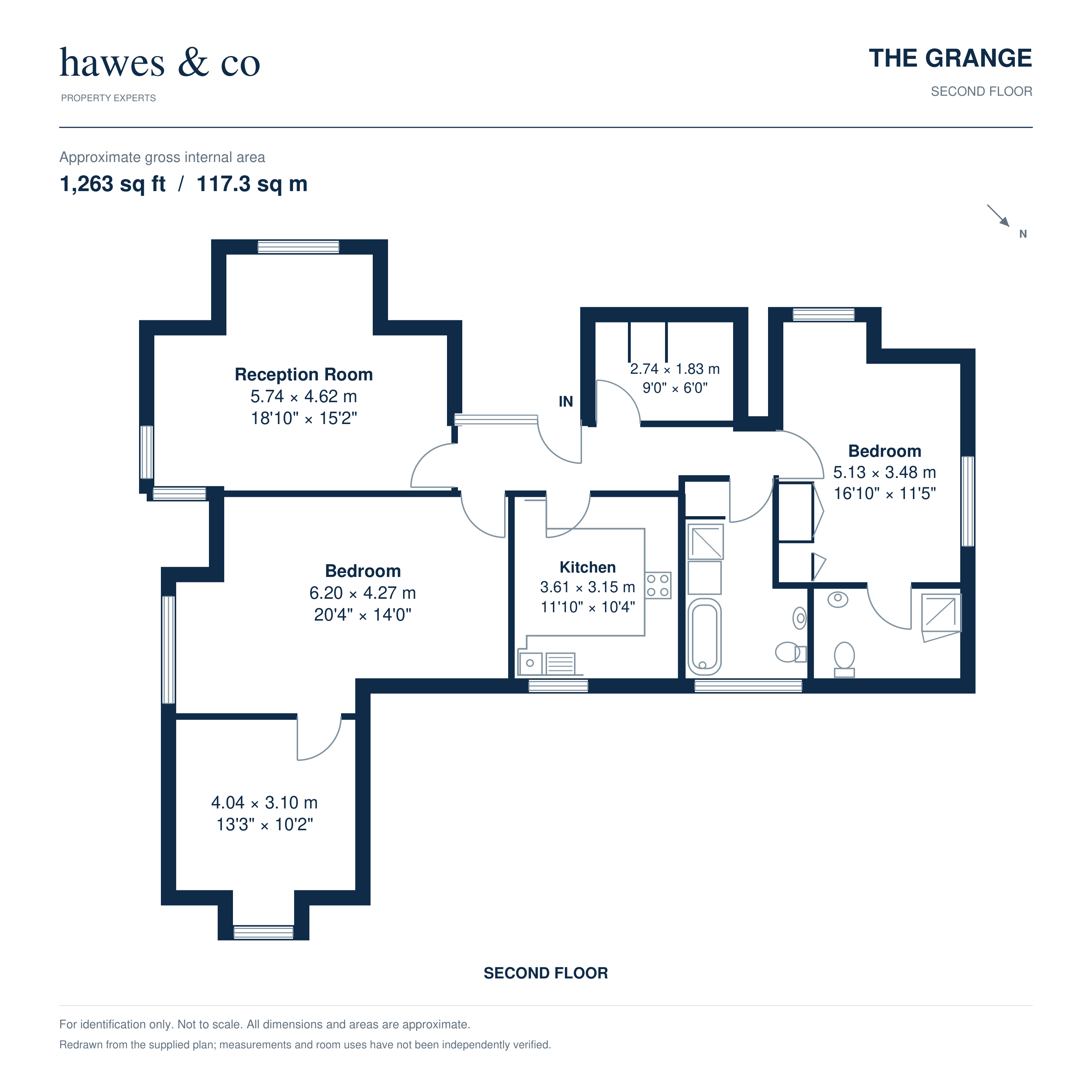 The Grange, London floorplan