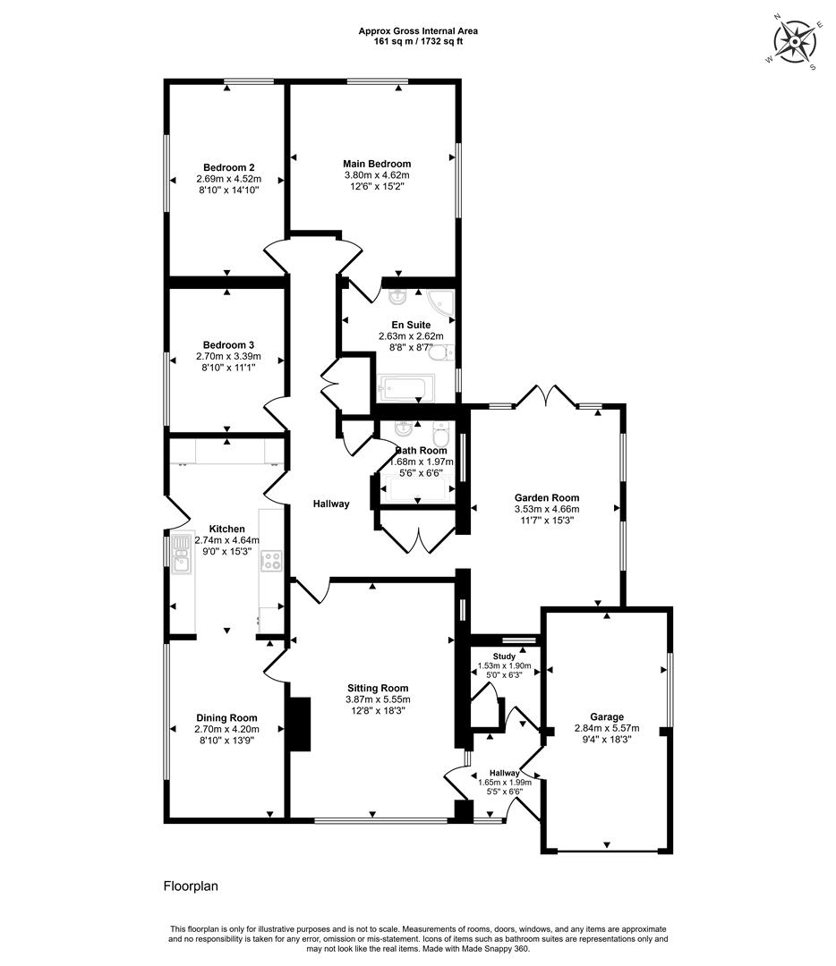 5, Southbrook Gardens, Warminster floorplan
