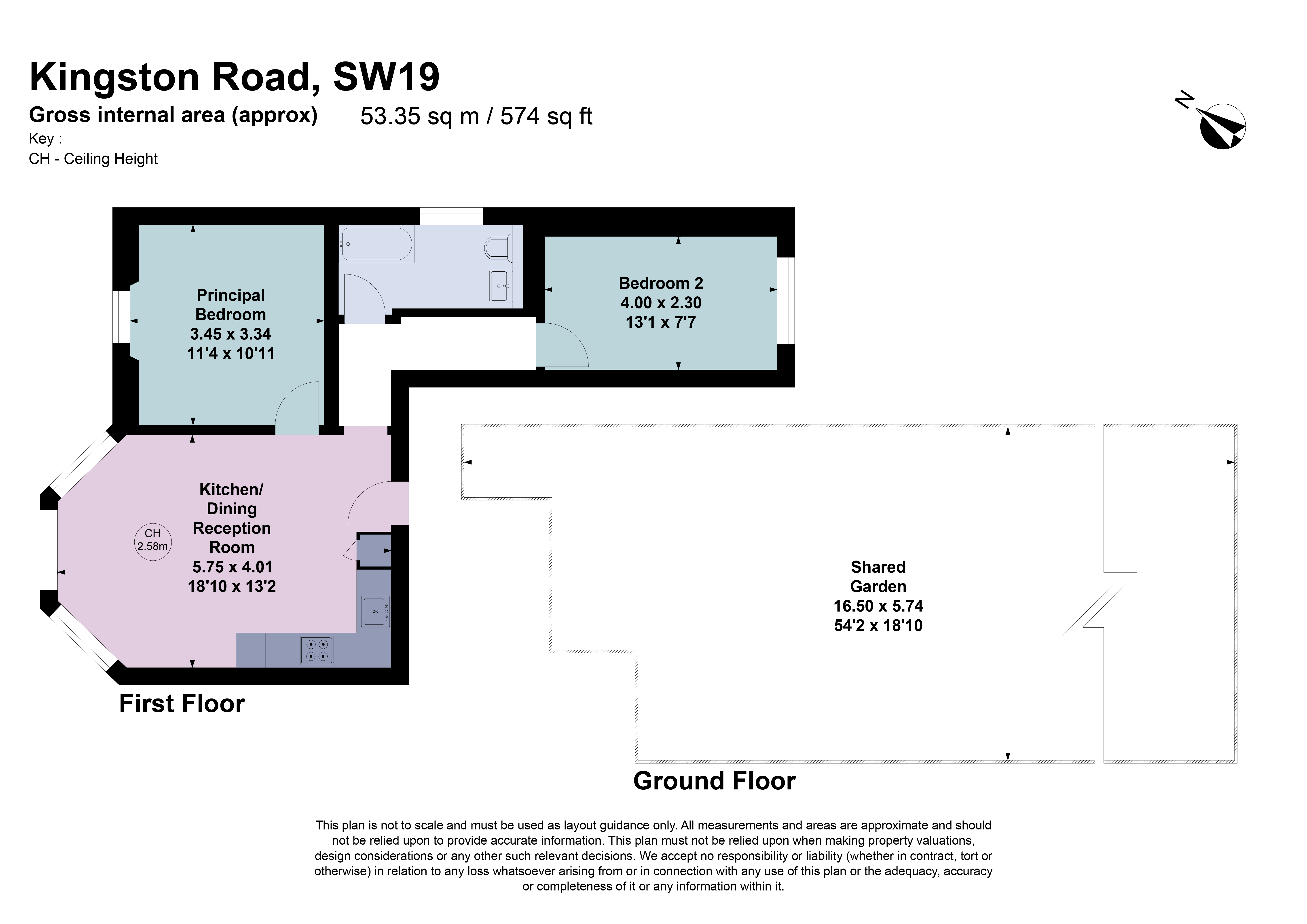 Kingston Road, London floorplan
