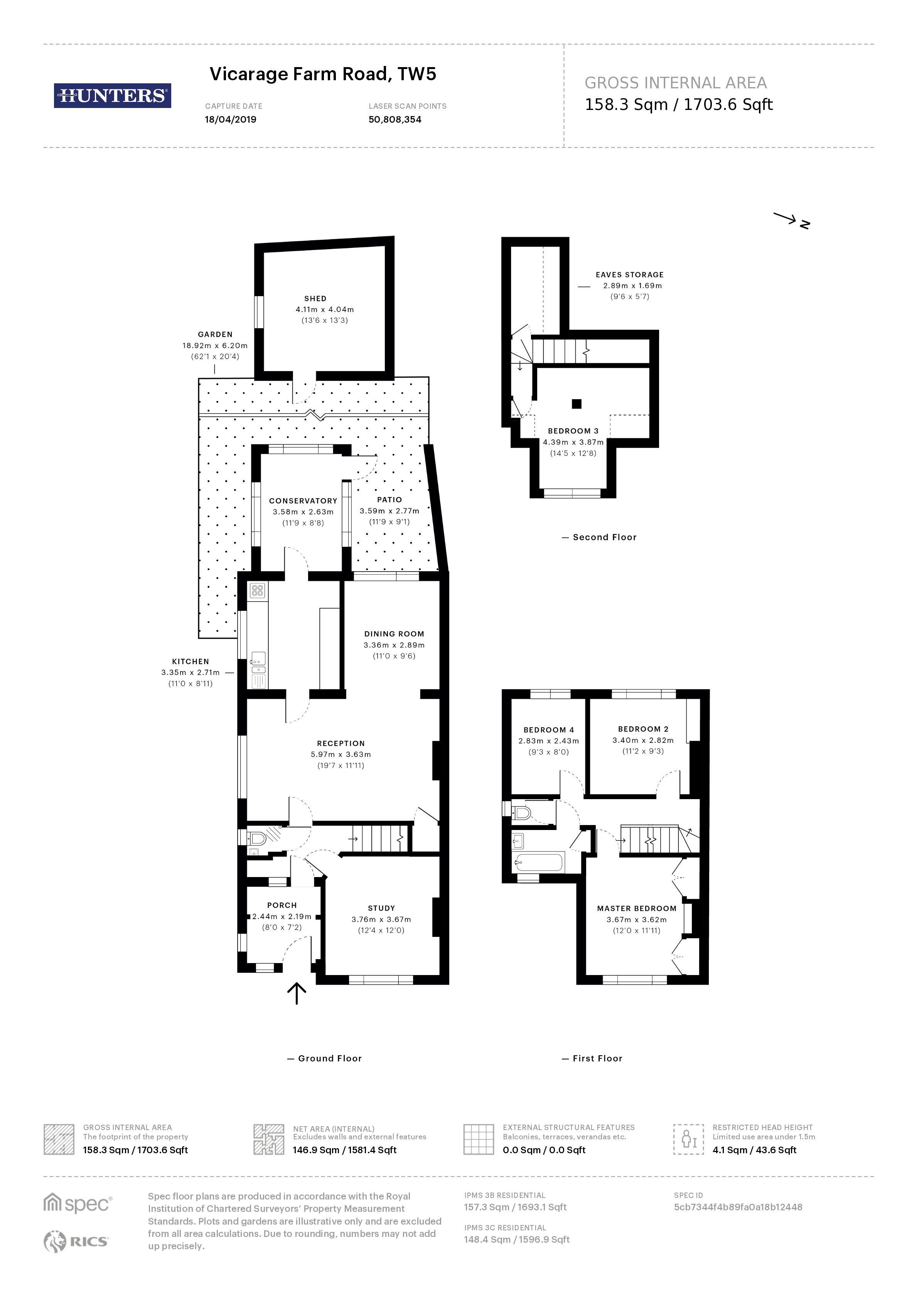 4 Bedrooms Semi-detached house for sale in Vicarage Farm Road, Heston TW5