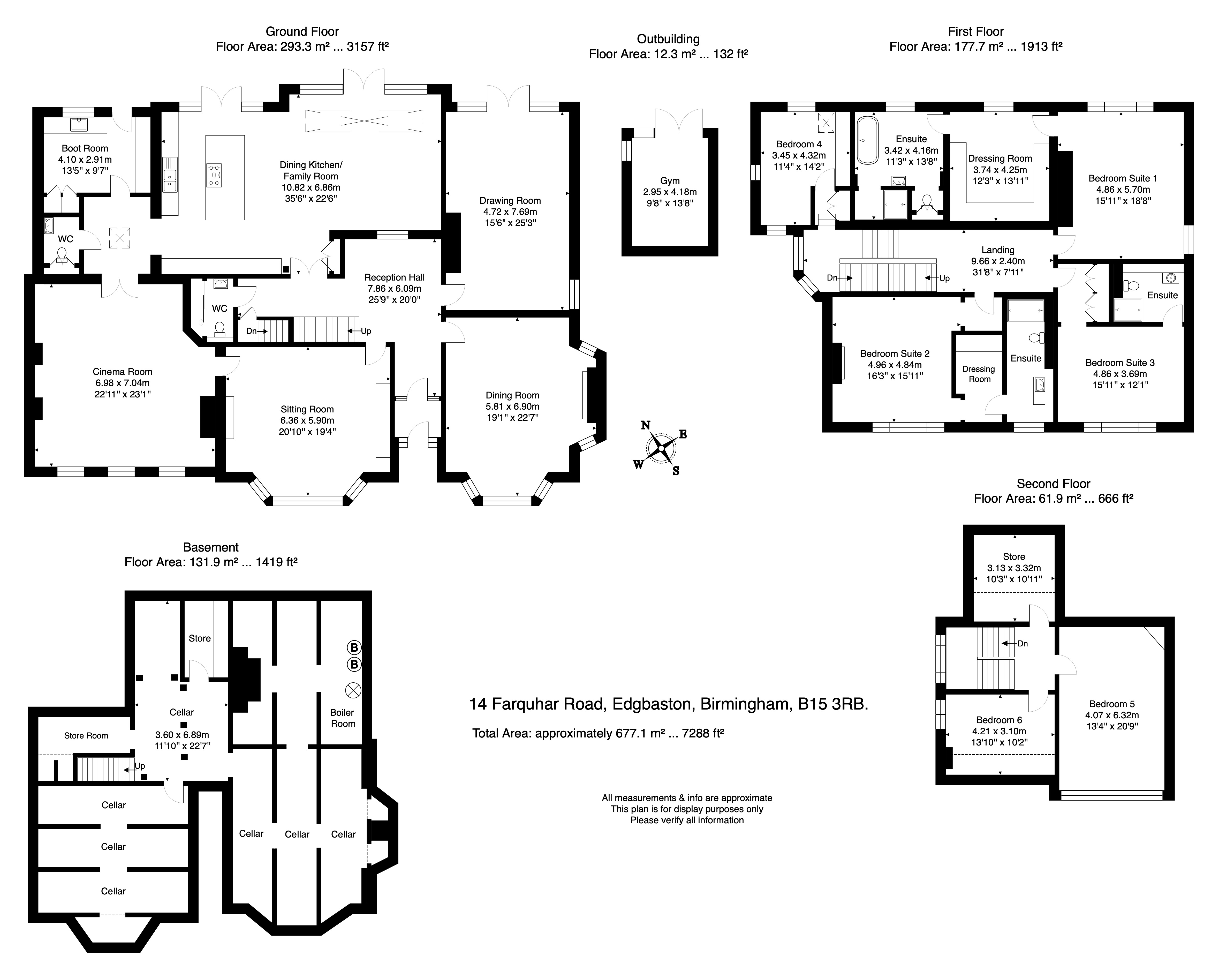 14, Farquhar Road, Birmingham floorplan