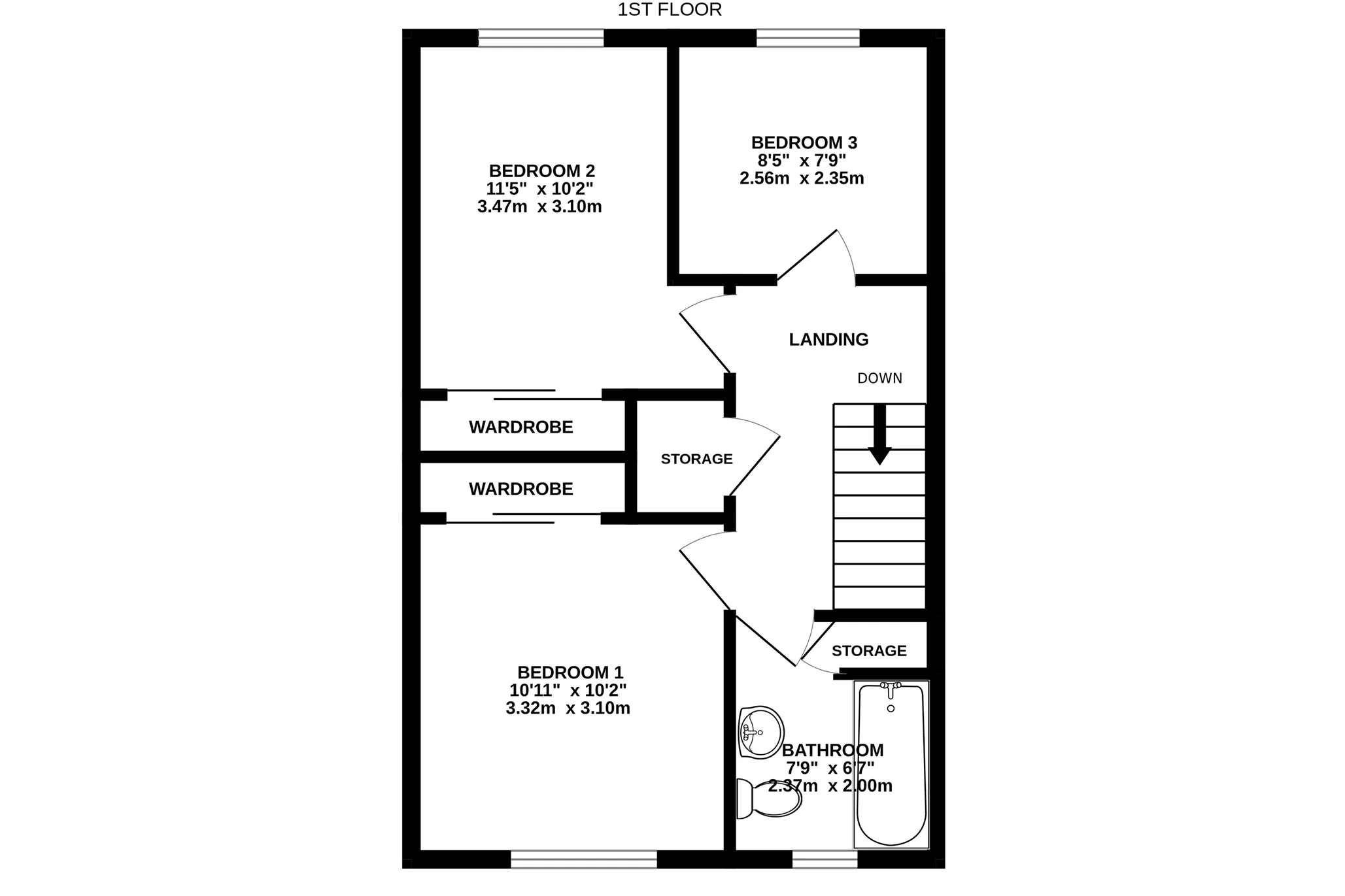 33, Governors Hill, Douglas floorplan