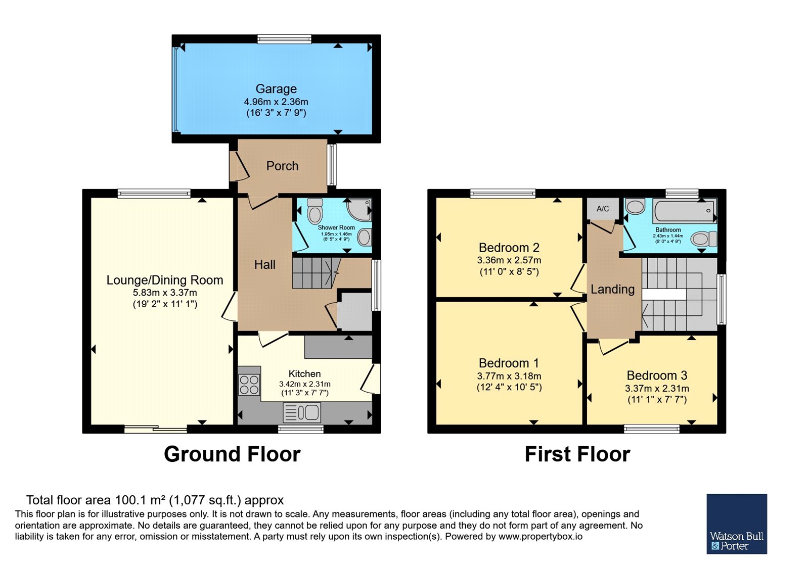 Sundown,, Manor Road, Ventnor floorplan