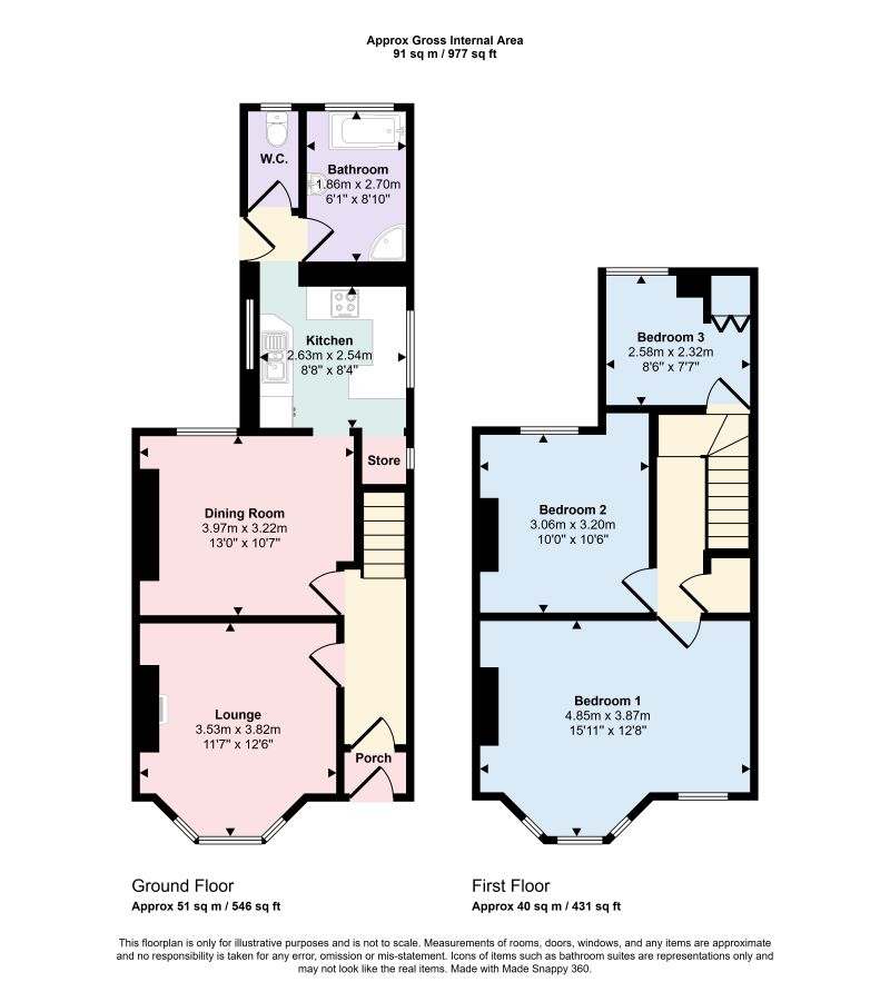 Park View, Cwmbran floorplan