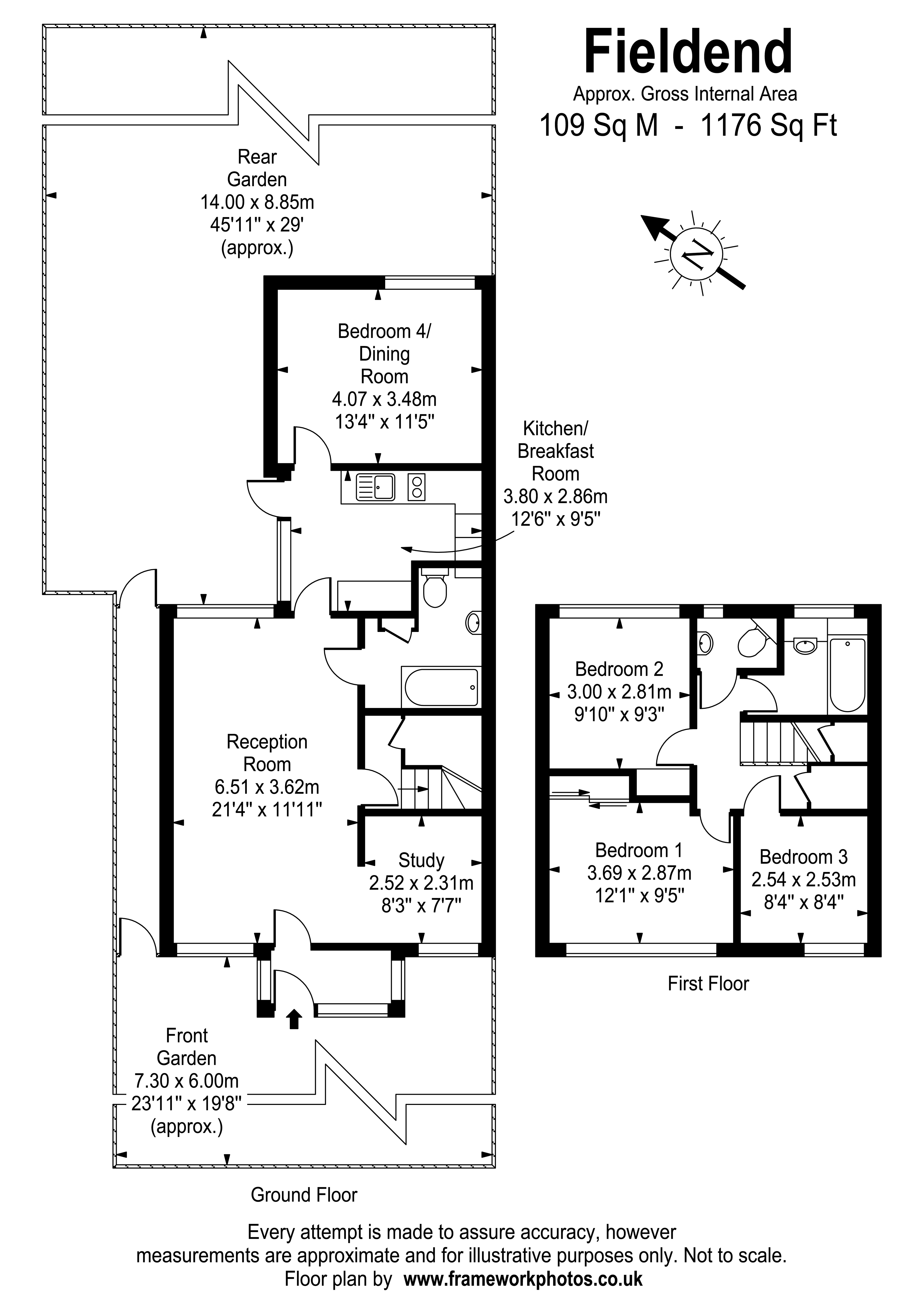 4 Bedrooms End terrace house for sale in Fieldend, Twickenham TW1