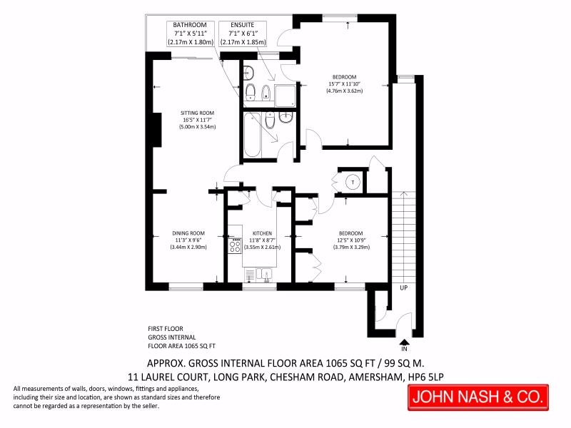 2 Bedrooms Flat for sale in Laurel Court, Chesham Bois, Buckinghamshire HP6