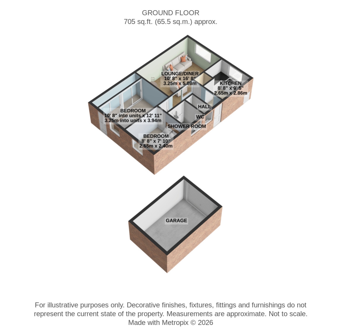 8, Barn Close, Stafford floorplan