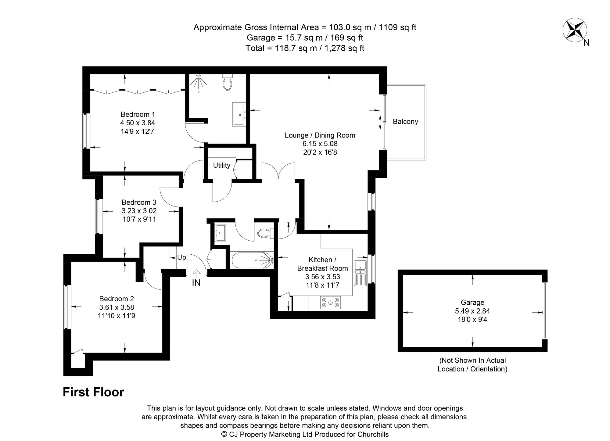 4 The Callanders Heathbourne Road, Bushey floorplan