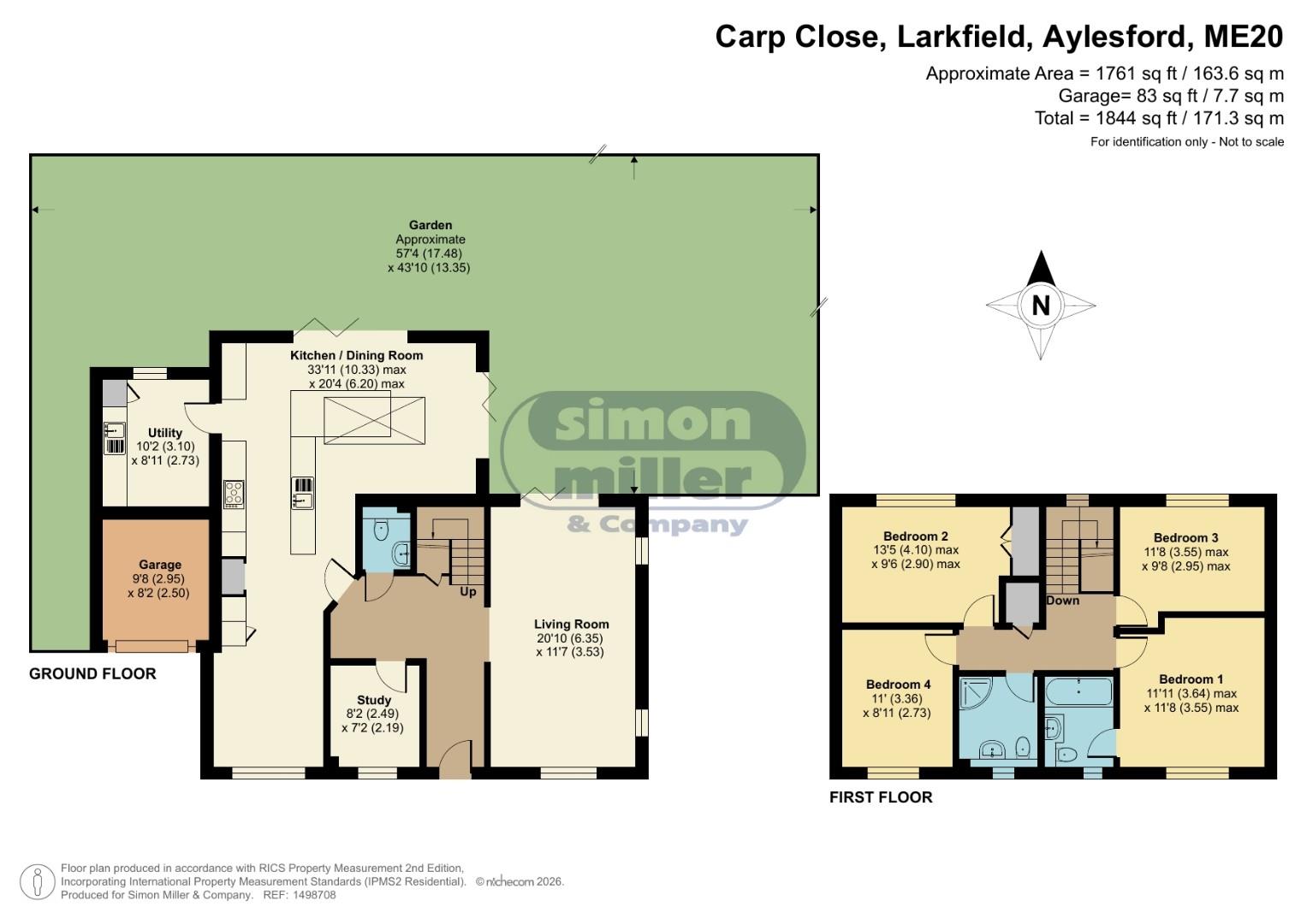 5, Carp Close, Aylesford floorplan