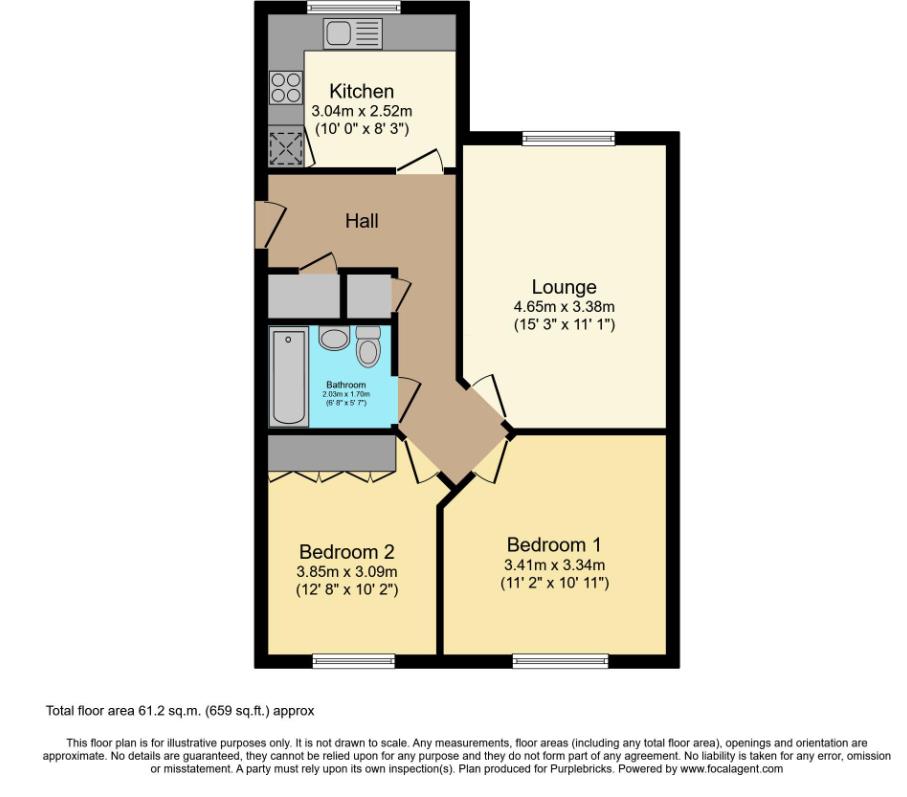 22, Mercer Close, Aylesford floorplan