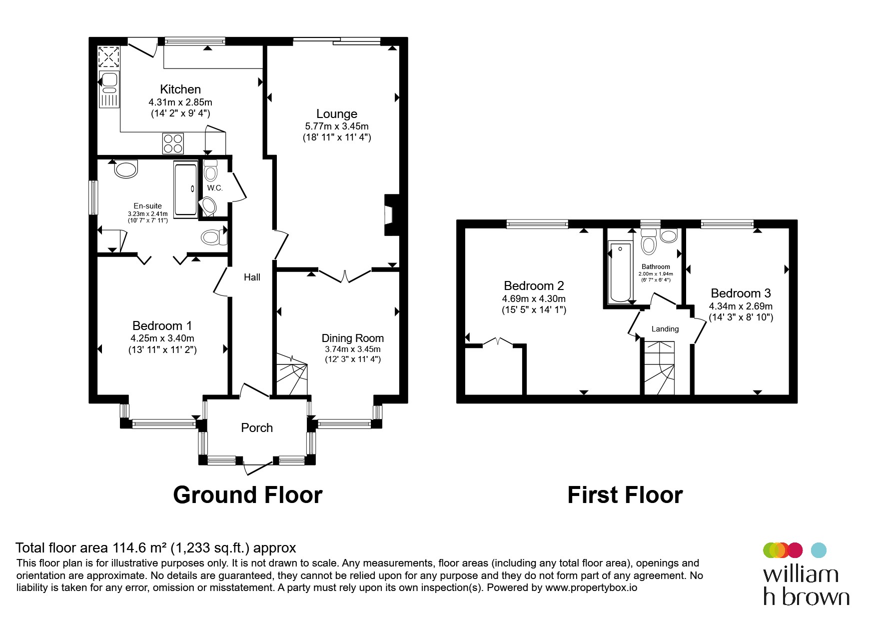 39, Bassett Gardens, Epping floorplan
