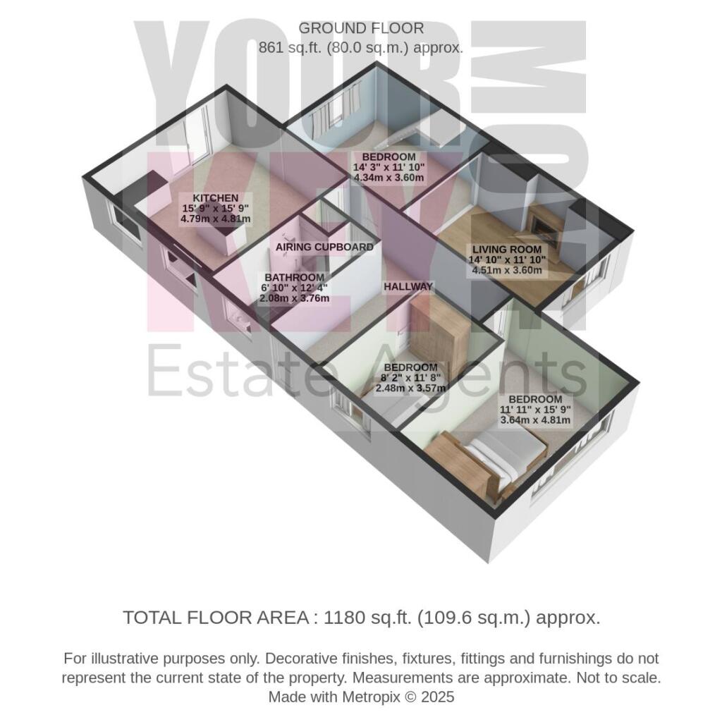 33, Hudson Close, Canterbury floorplan