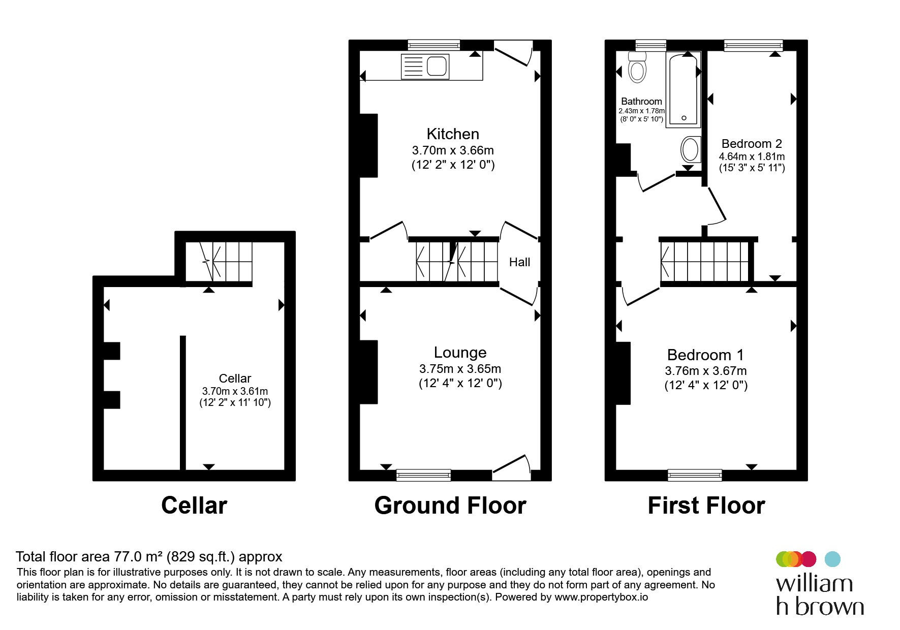 22, Dodsworth Street, Mexborough floorplan