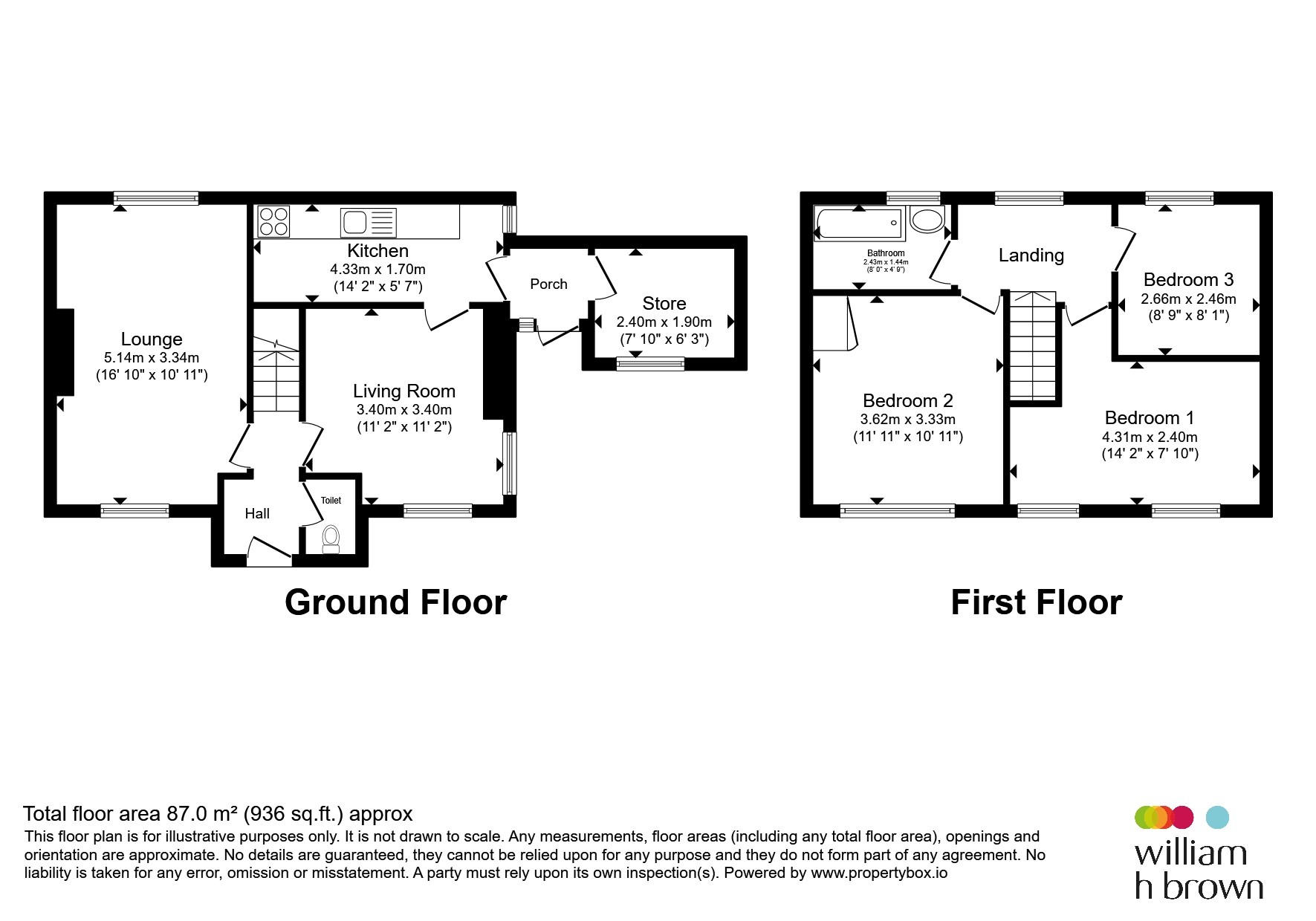 7, Wilsford Lane, Grantham floorplan