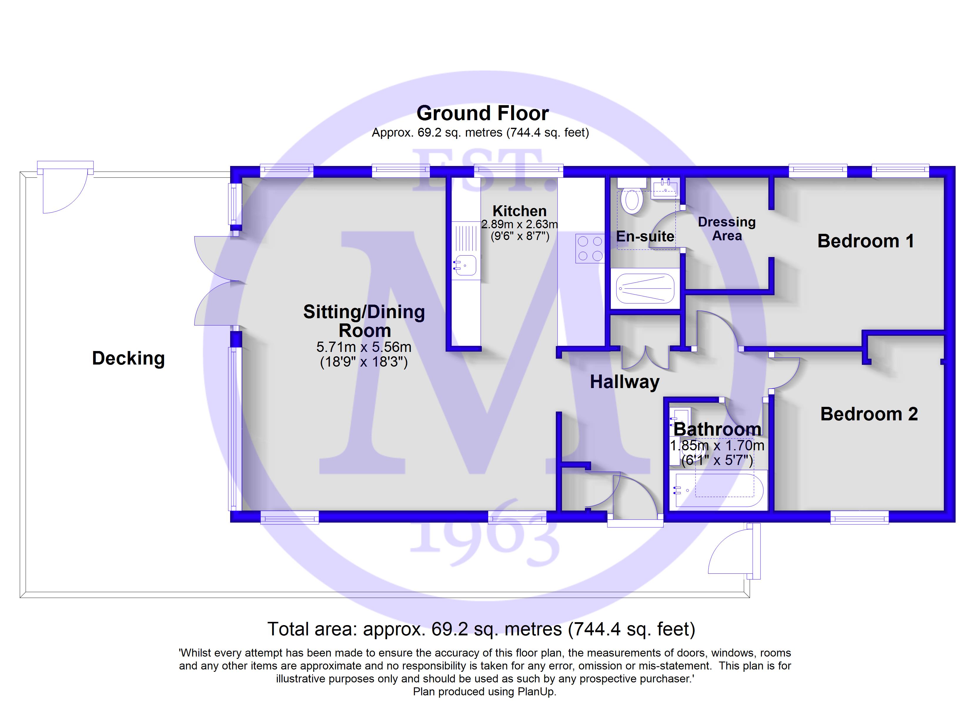 21, Aspen, New Milton floorplan