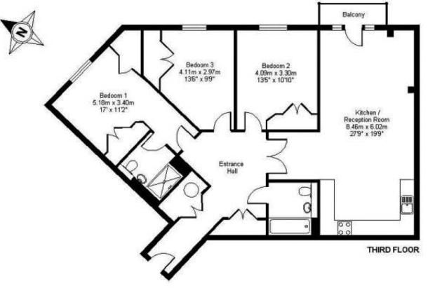 12, Furnace House, Jericho, Oxford floorplan