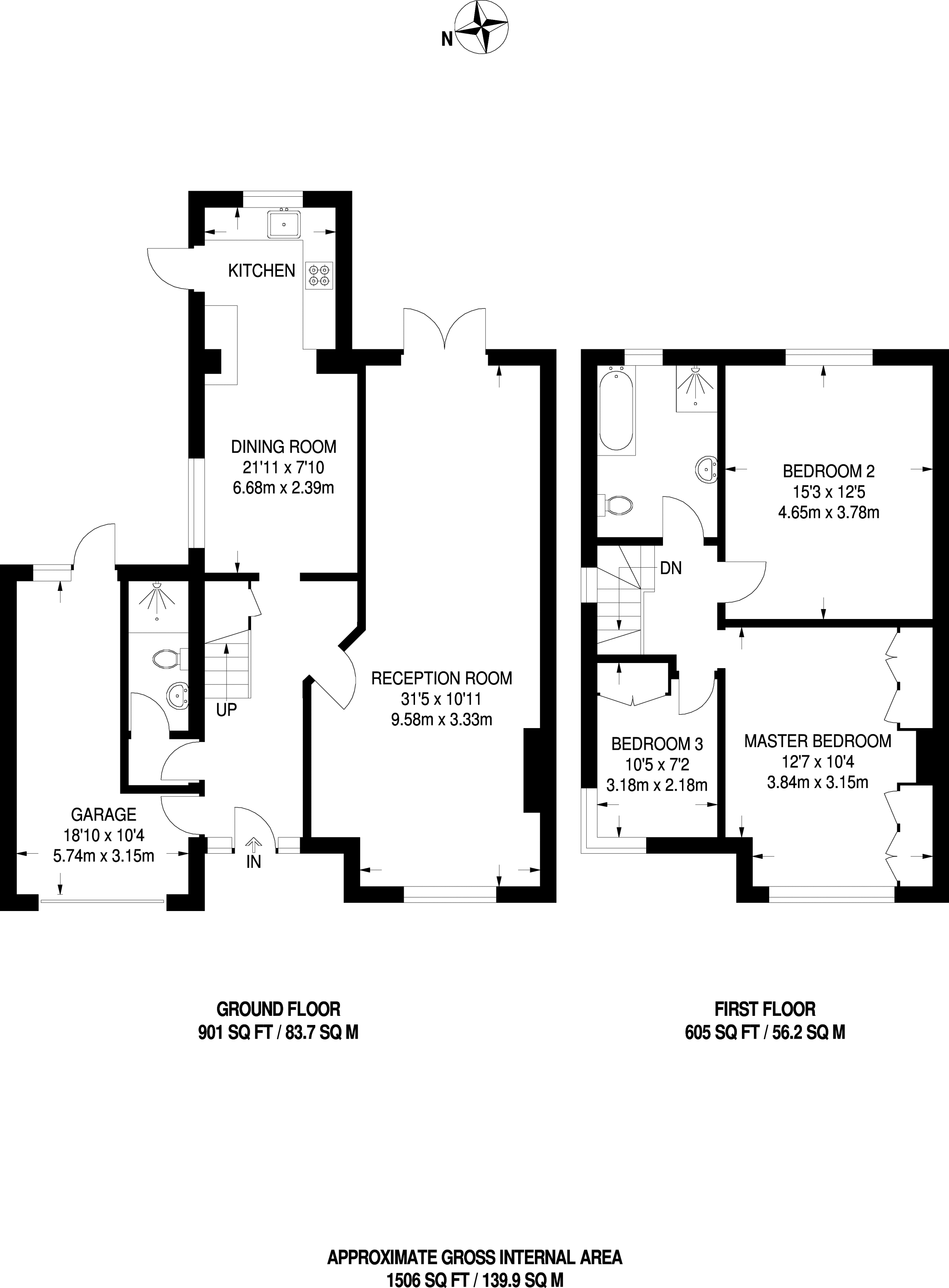 3 Bedrooms  to rent in ., Wembley Park HA9