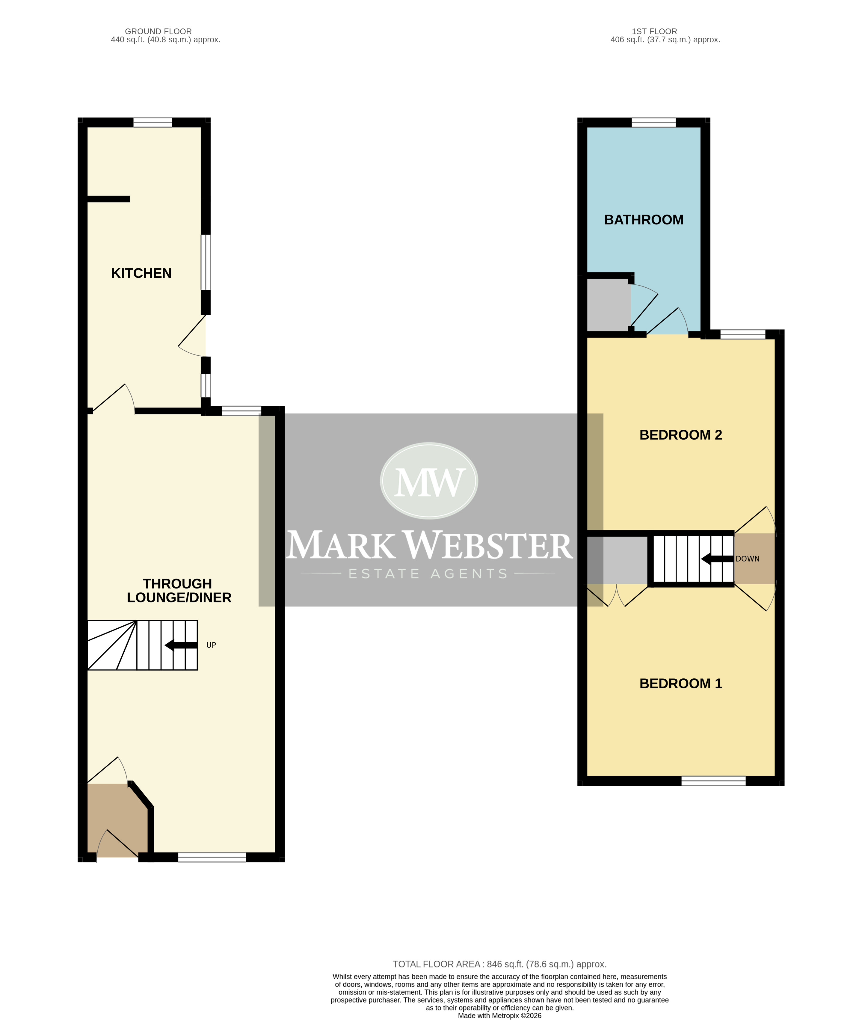 63, Tamworth Road, Atherstone floorplan