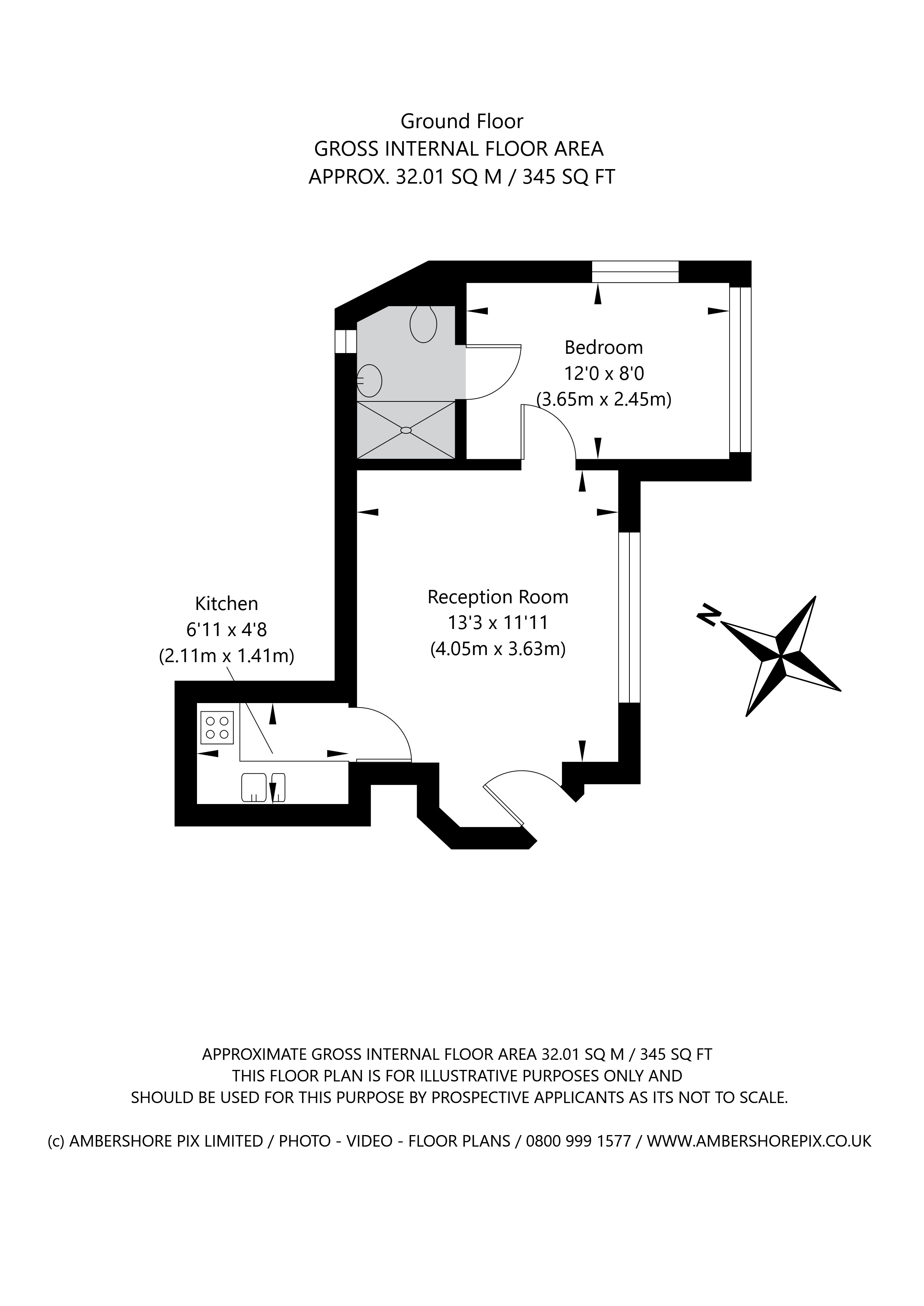 Woodville Road, London floorplan