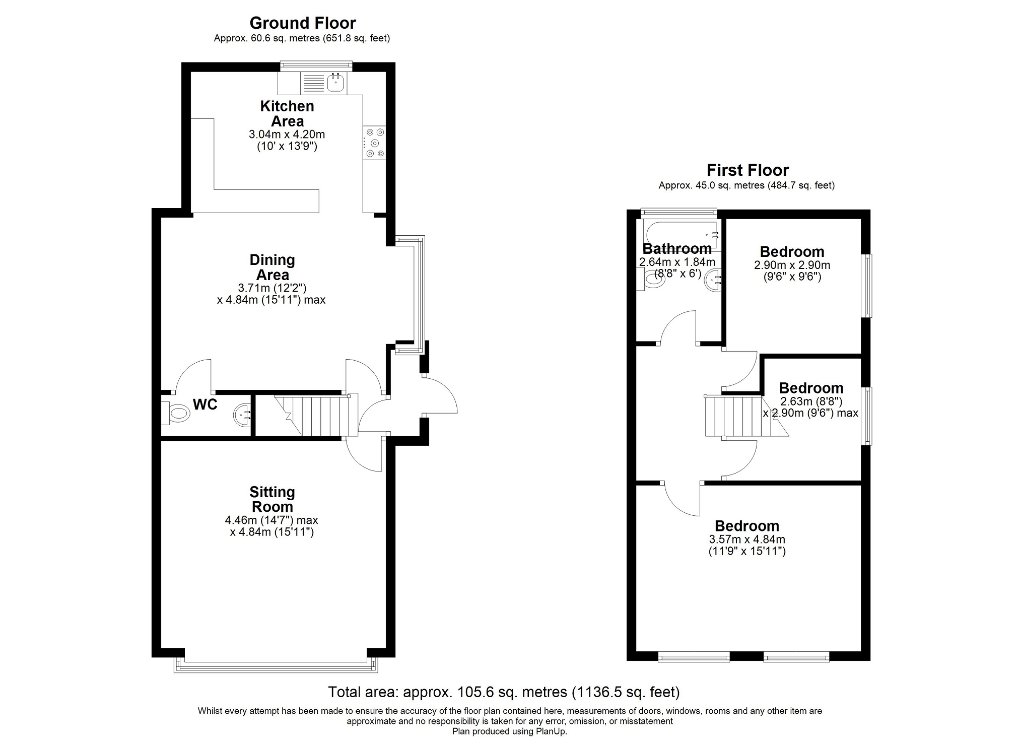 323, Leigh Road, Leigh floorplan
