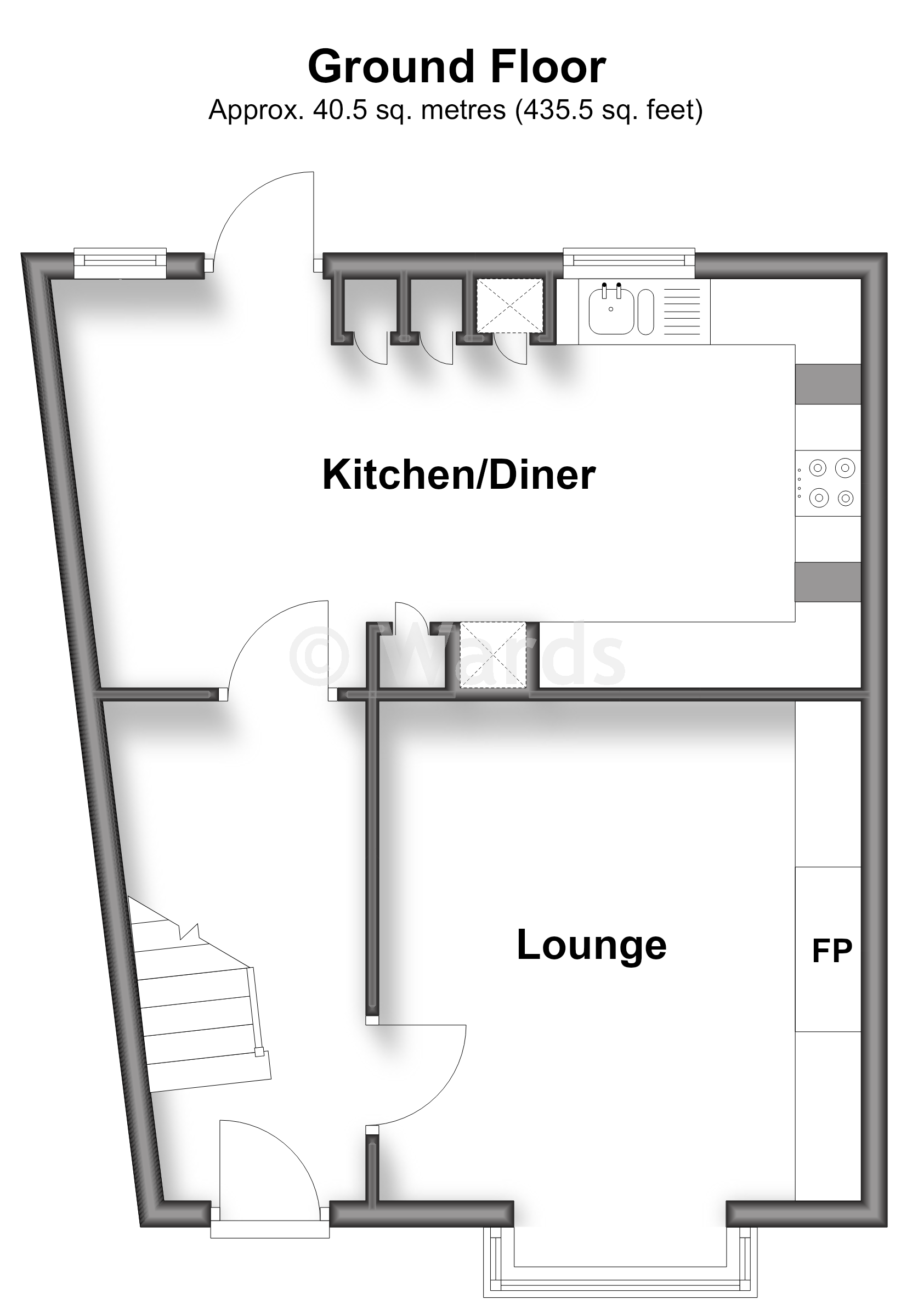 1, Station Road, Tenterden floorplan