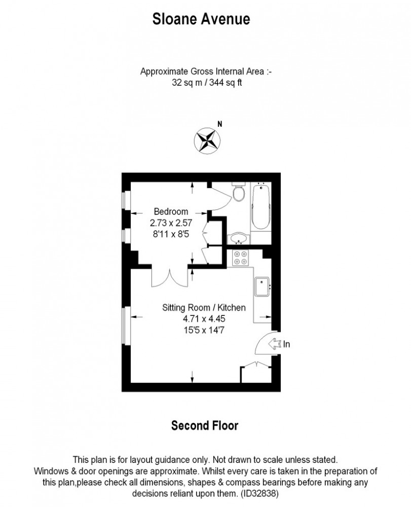 1 Bedrooms Flat to rent in Sloane Avenue, Chelsea SW3