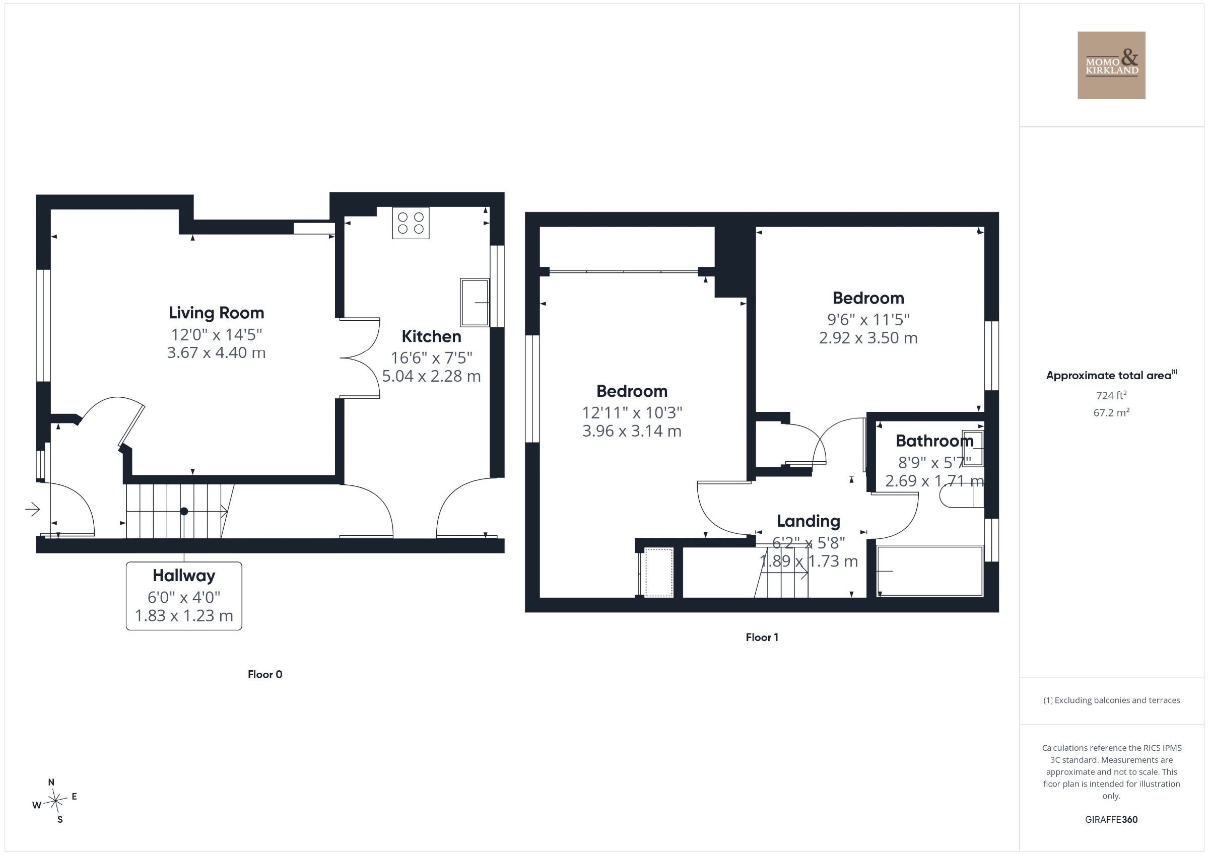 6 Balvenie Street, Coatbridge floorplan
