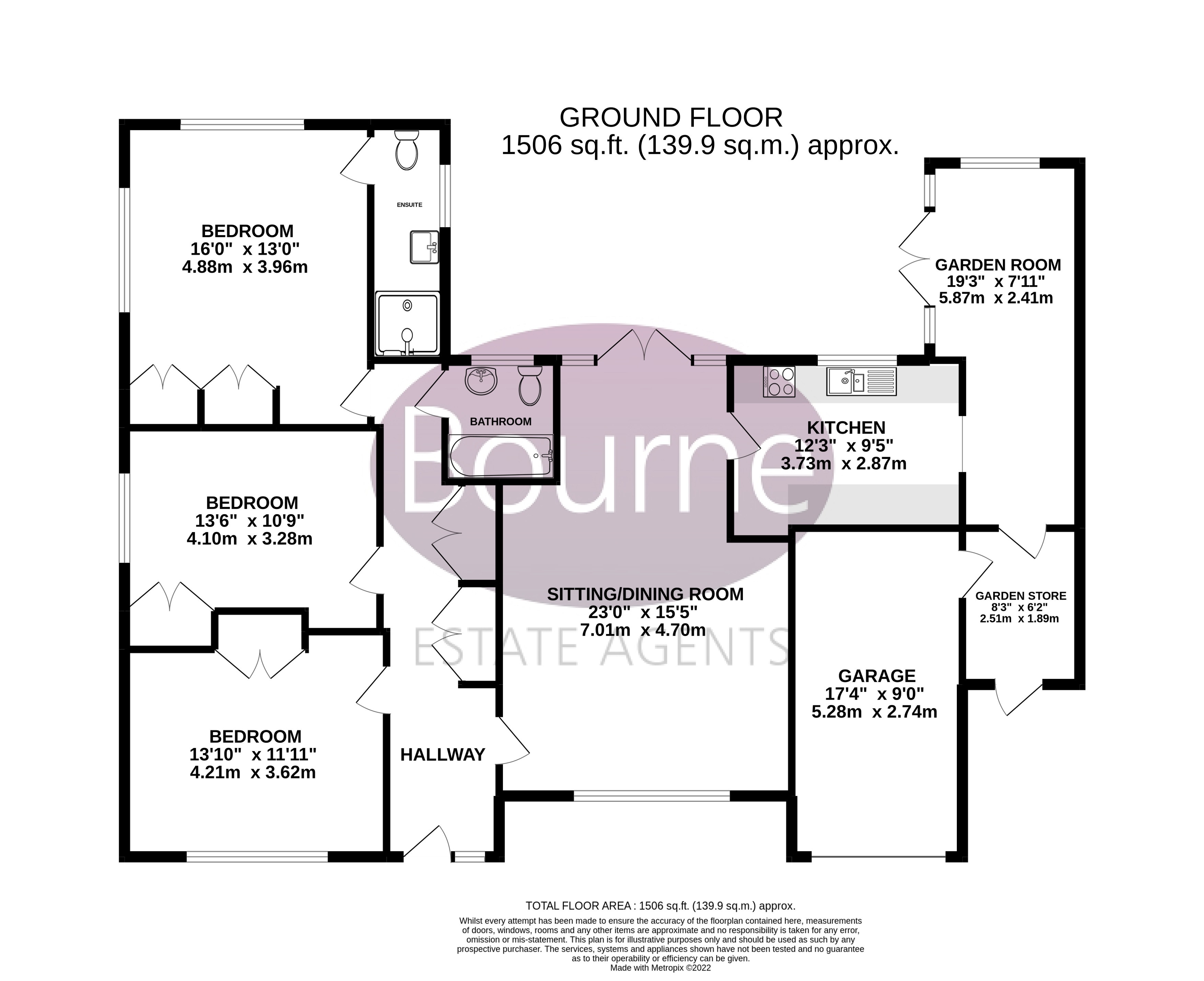 Twinoaks, Cobham KT11, 3 bedroom bungalow for sale 63303096