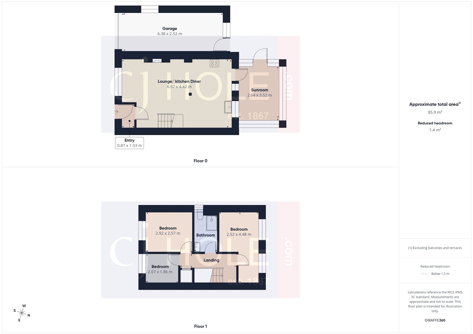 6, Nuthatch Drive, Bristol floorplan