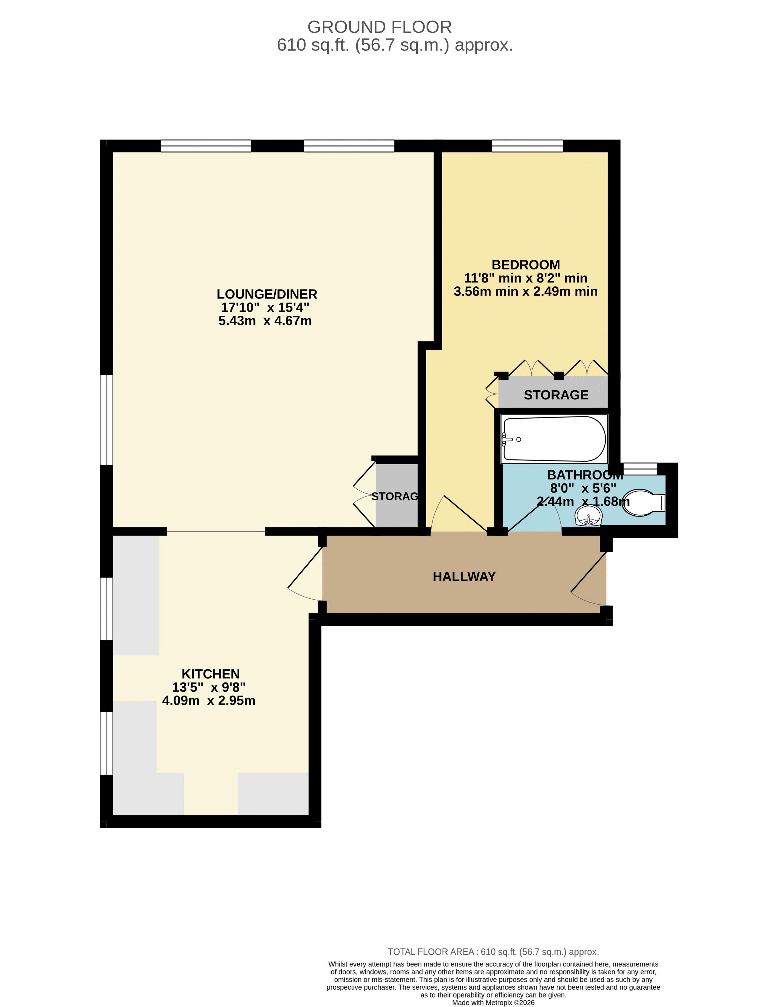 11, Francis Hill Court, Lincoln floorplan
