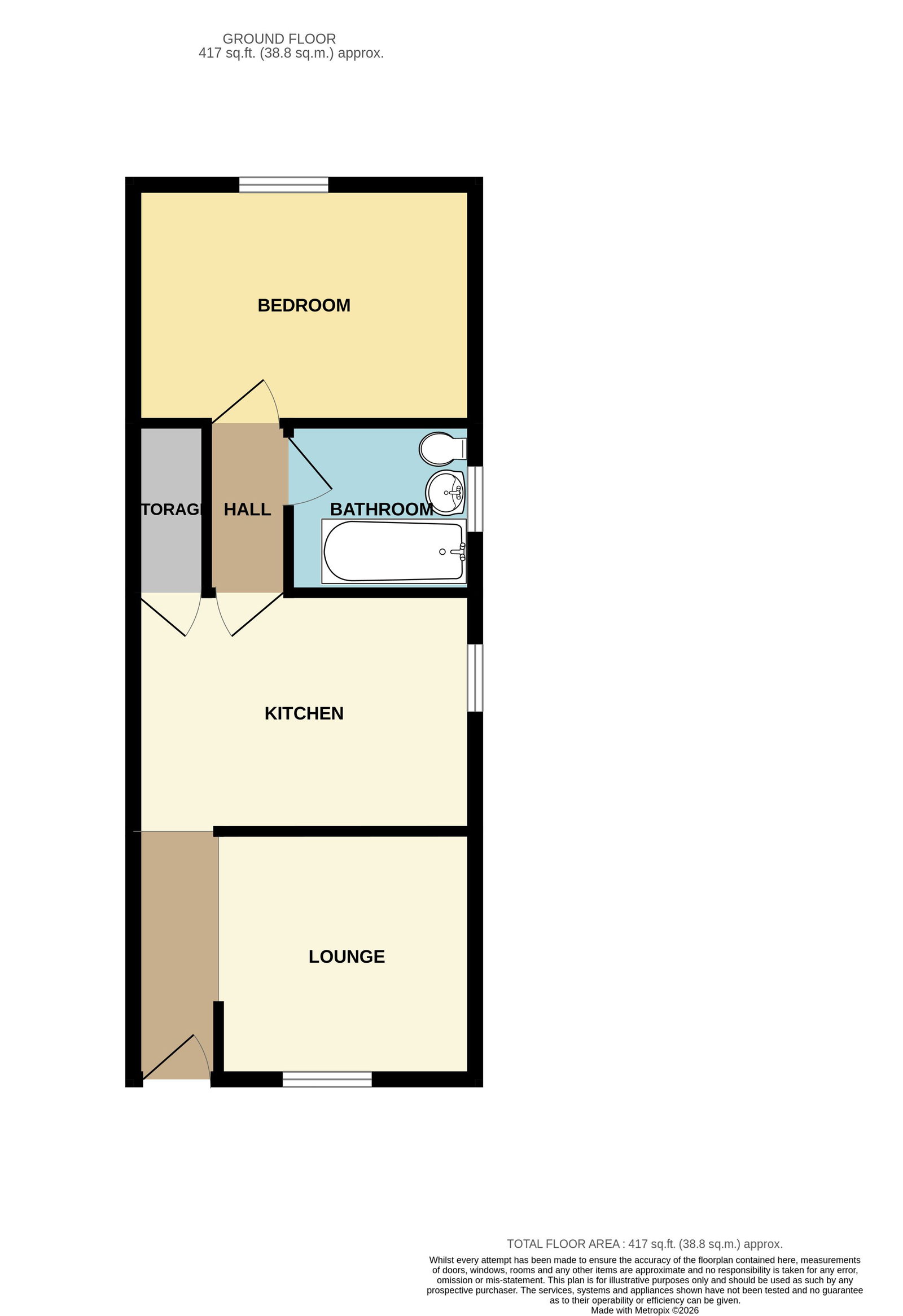 5, Twitchen Lane, Milton Keynes floorplan