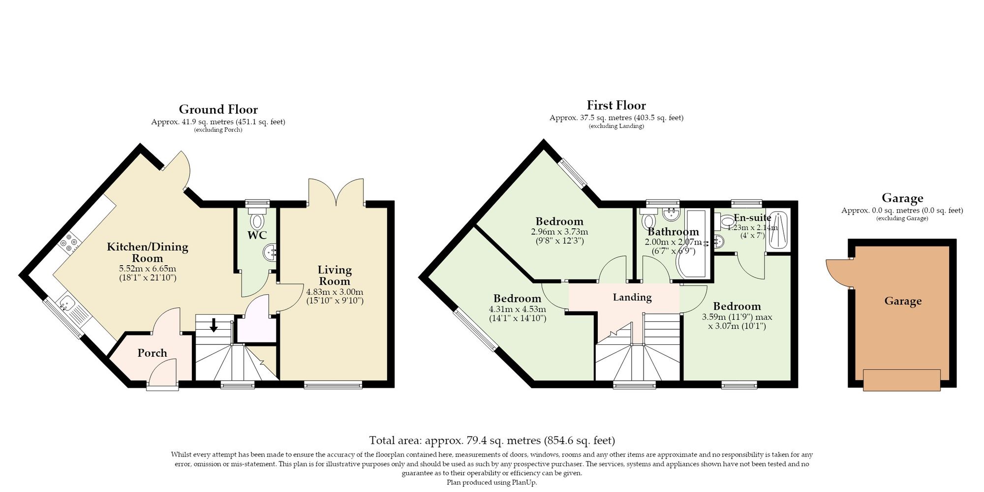 1 Newbolt Close, Stowmarket floorplan
