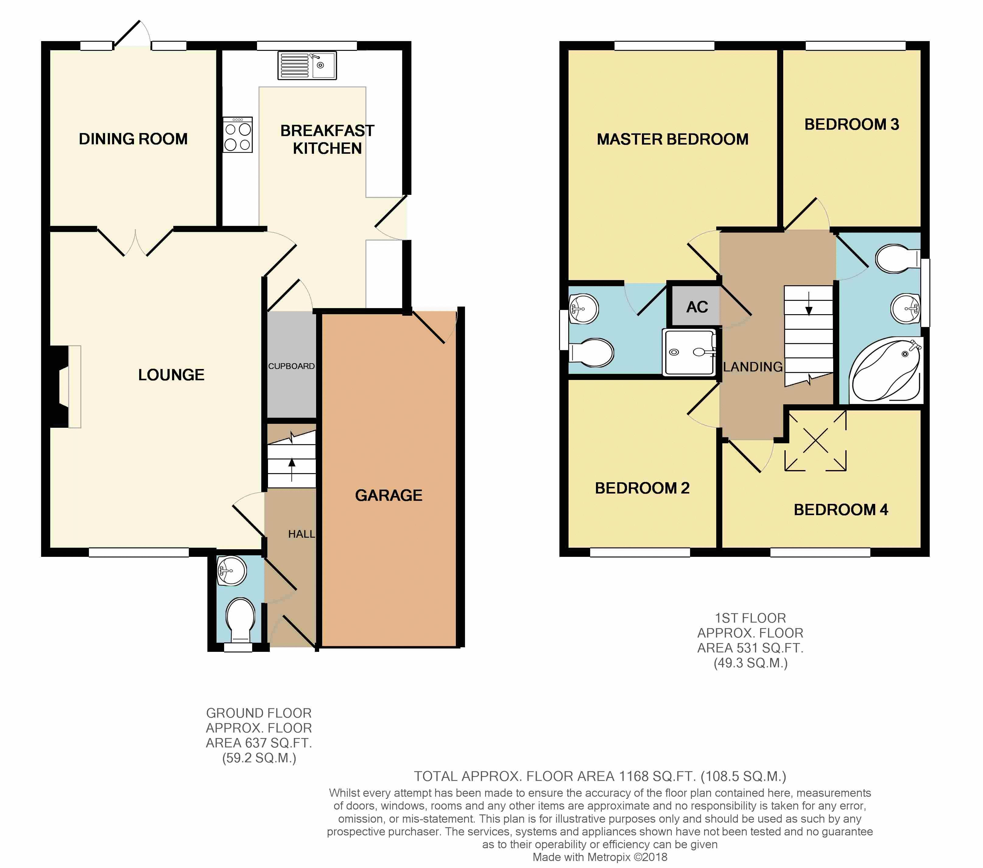 4 Bedrooms Detached house for sale in The Avenue, Waresley, Kidderminster DY11