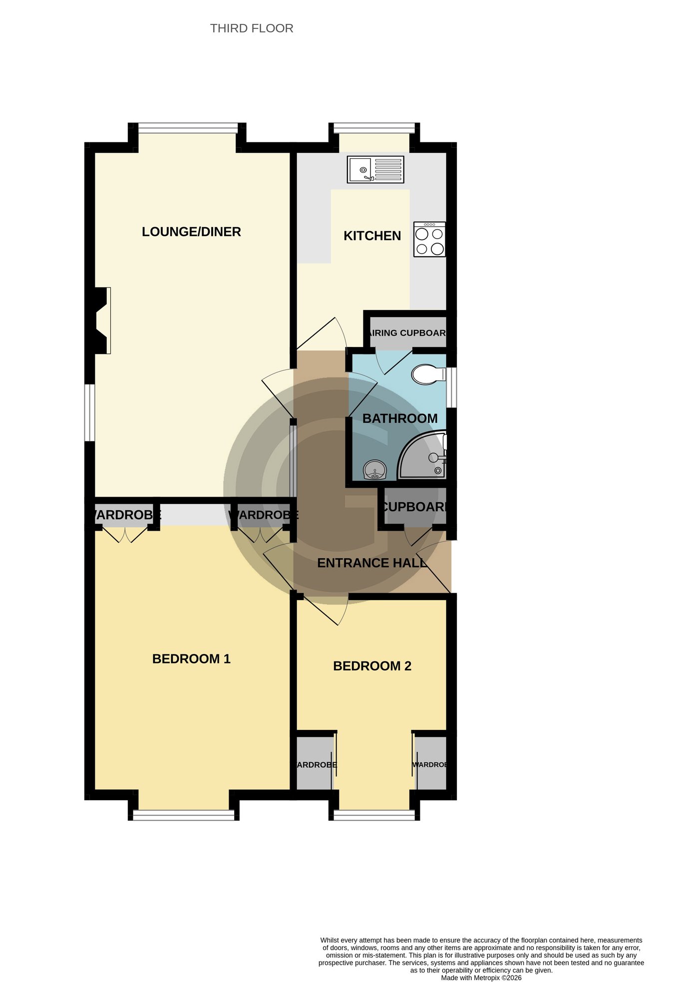 23 Broad Oak Coppice, St Marks Close, Bexhill on Sea floorplan