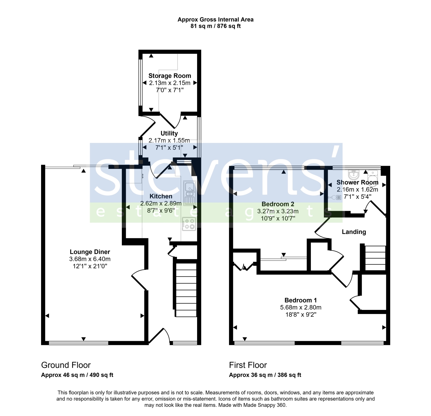 13, Moyses Meadow, Okehampton floorplan