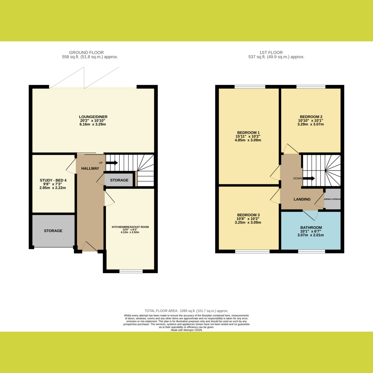 6, Russett Way, Hockley floorplan