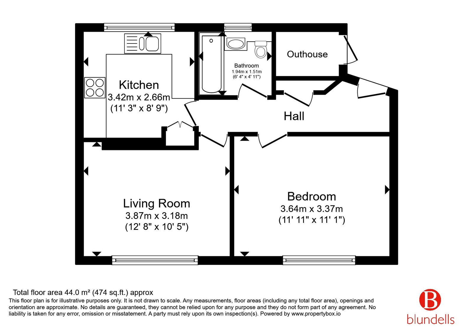38, Plumbley Hall Road, Sheffield floorplan