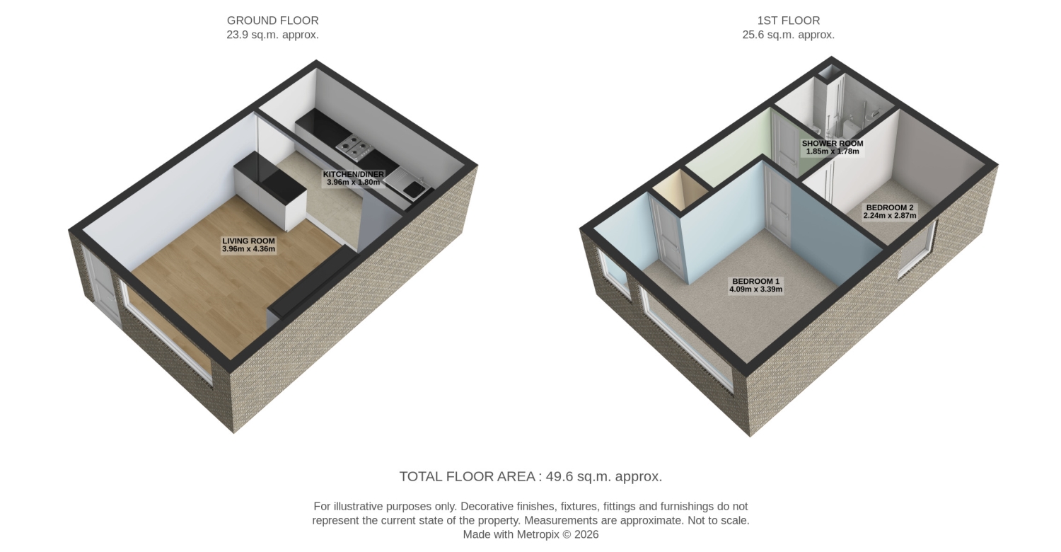 Cobblers Cottage, 14 High Street, Halifax floorplan