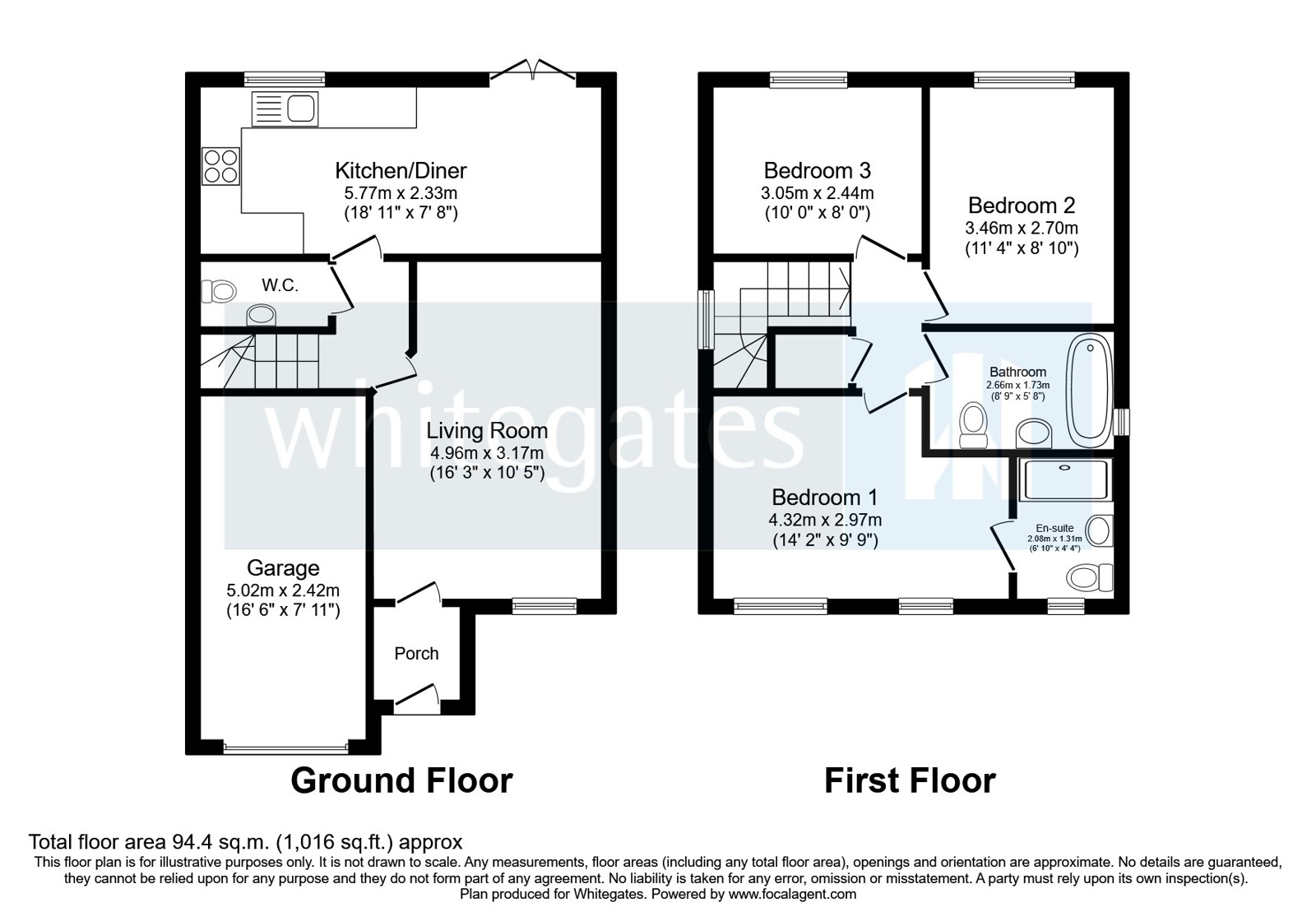 36, Mallow Avenue, Crewe floorplan