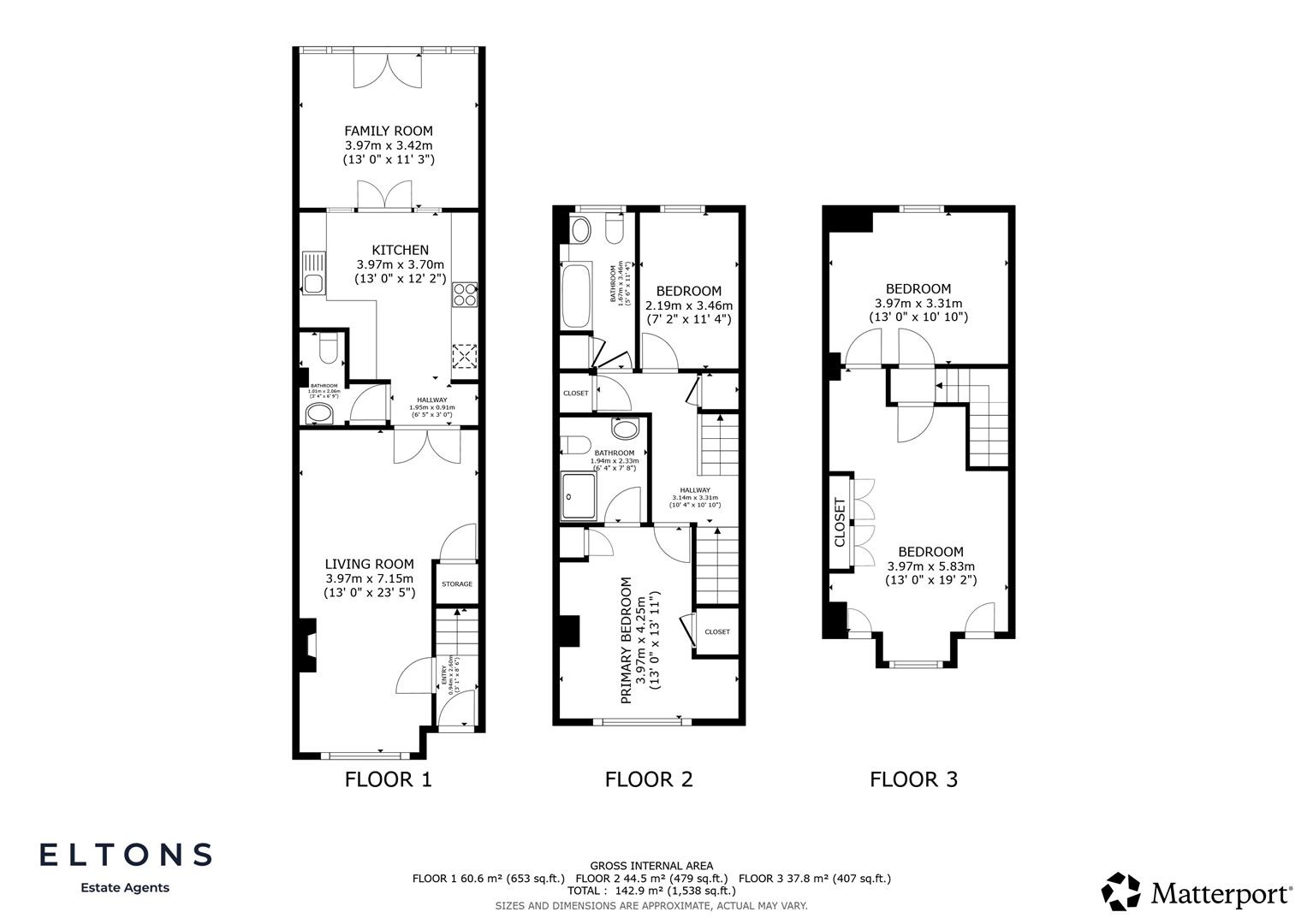 11b, Hayes Lane, Horsham floorplan