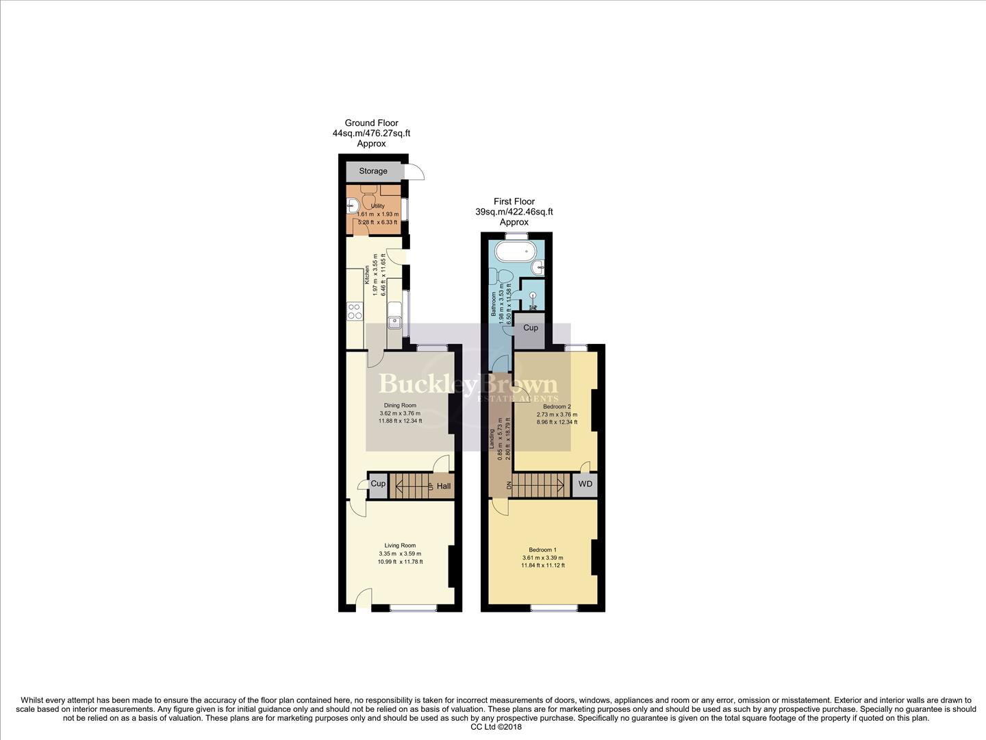 7, Clumber Street, Mansfield floorplan