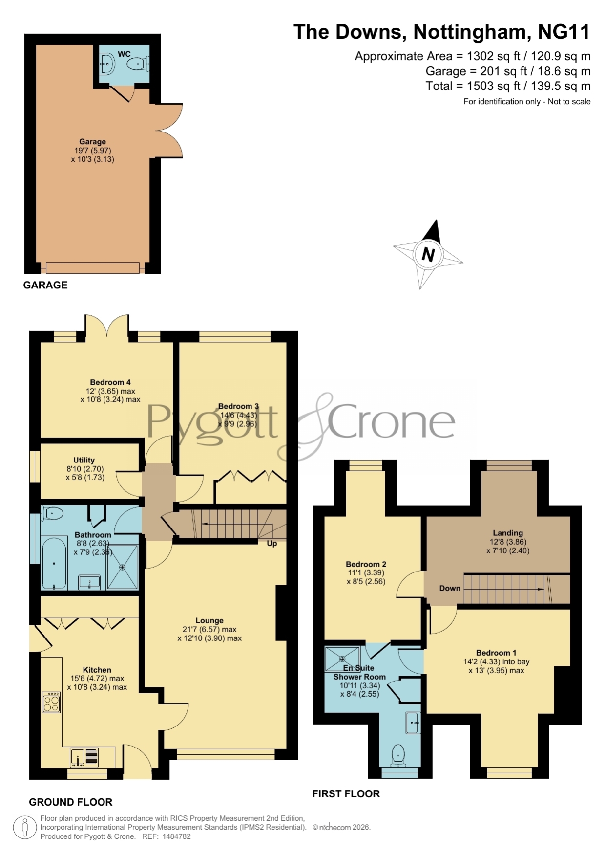 72, The Downs, Nottingham floorplan