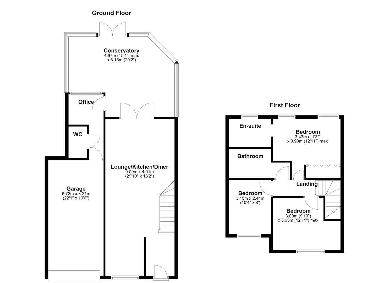 97, Golding Thoroughfare, Chelmsford floorplan