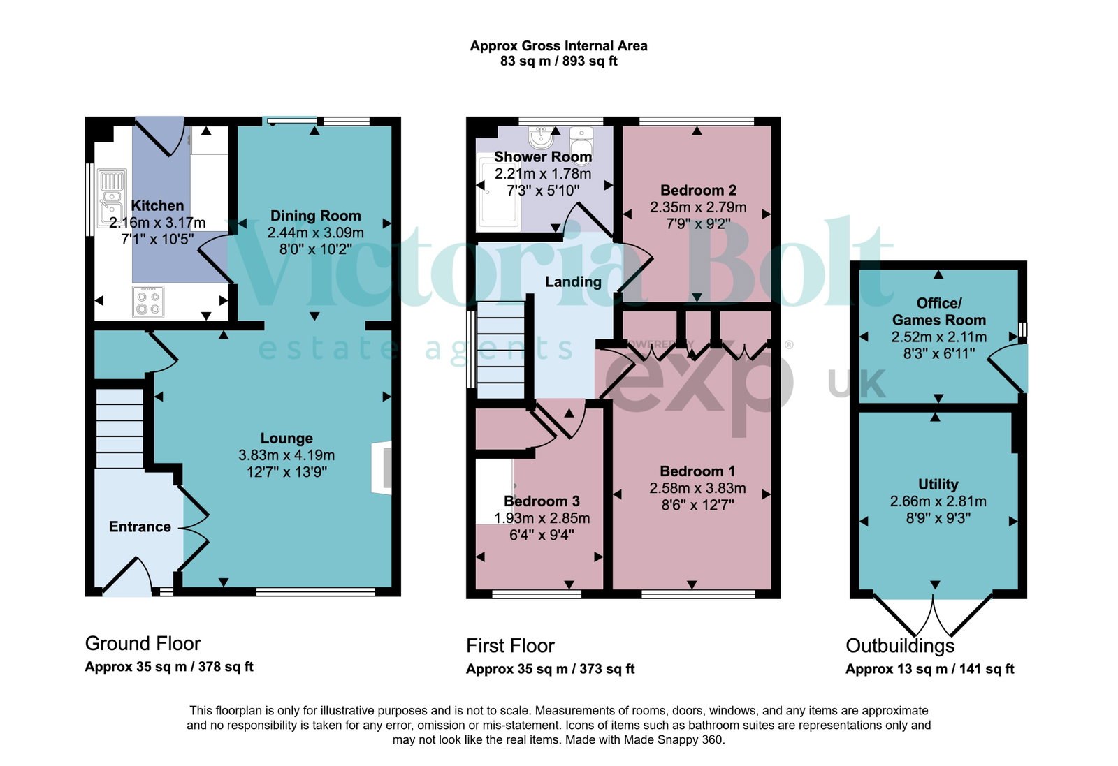 38, Tern Gardens, Plymouth floorplan