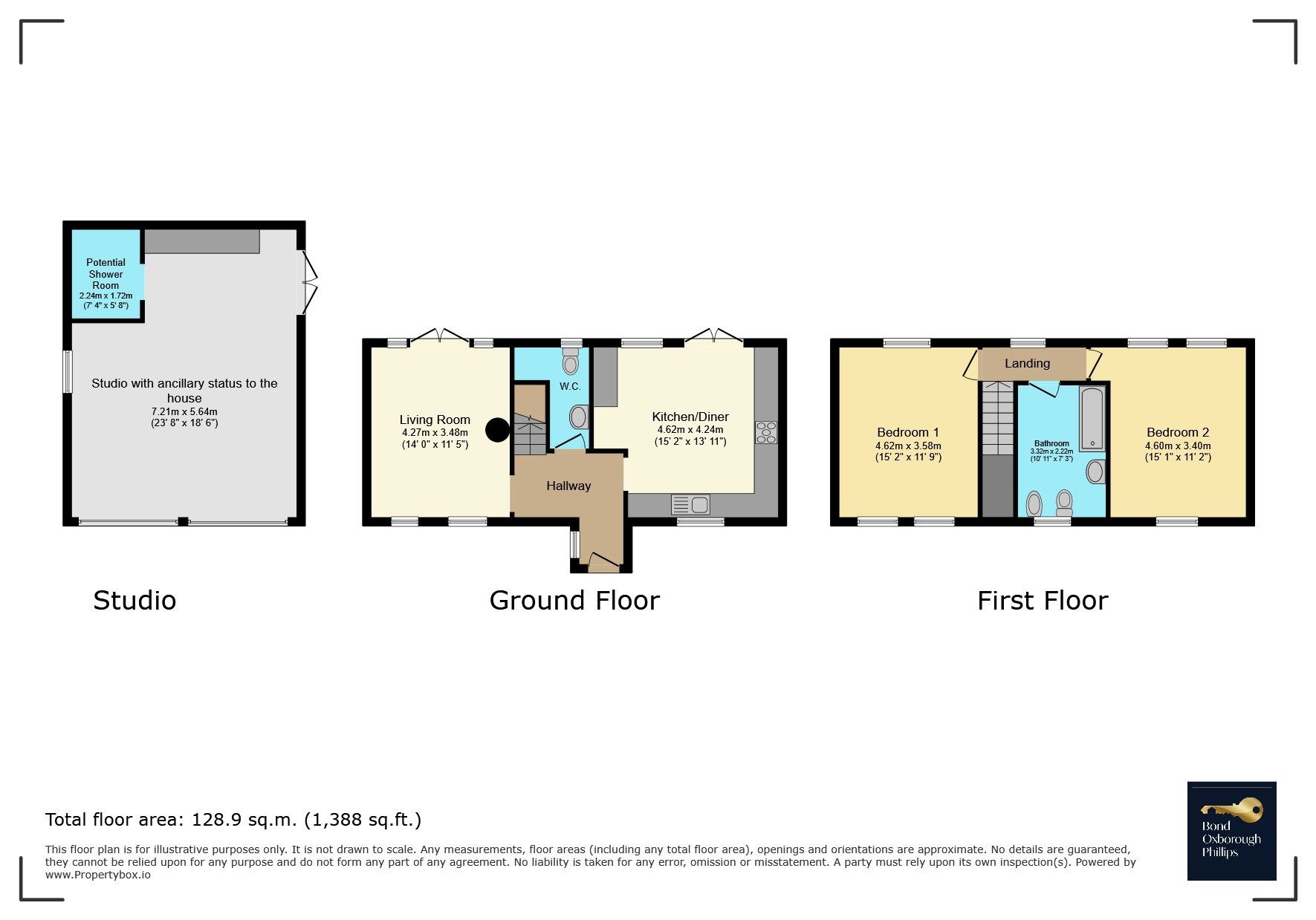 Cobblestone,, Buckland Brewer, Devon floorplan